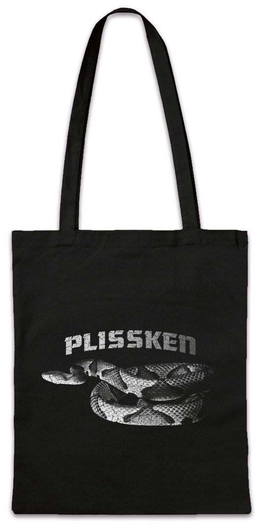 Beuteltasche Plissken Stofftasche Snake Movie Retro Escape Klapperschlange Schlange
