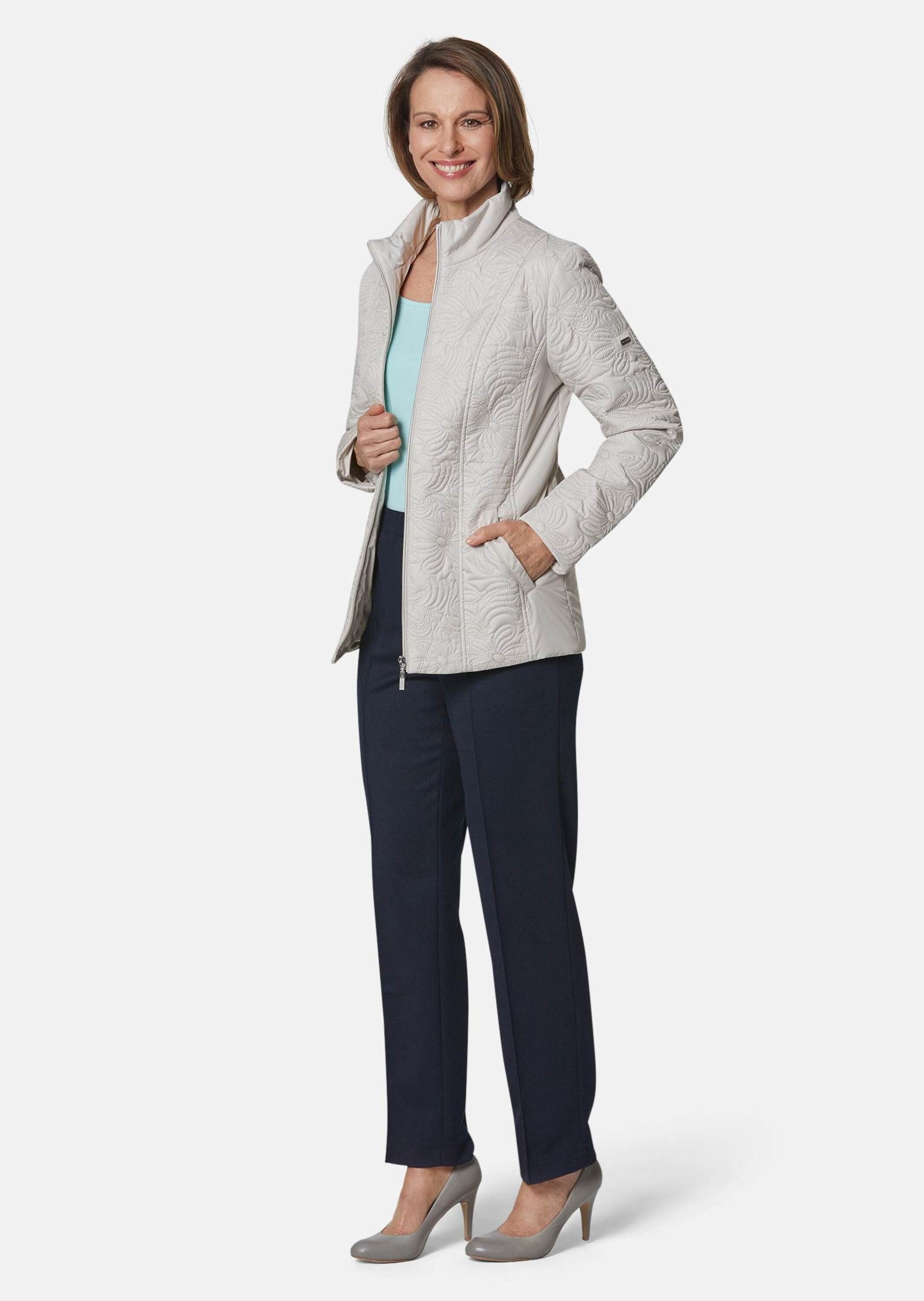 GOLDNER Steppjacke Jacke mit floraler Steppung günstig online kaufen
