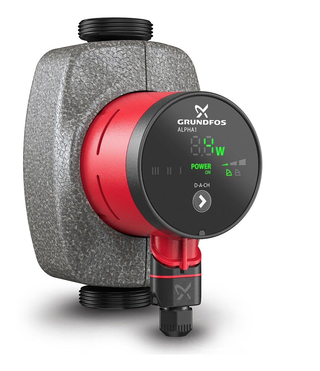 Grundfos Umwälzpumpe Alpha1, Hocheff. 32-60, 180 mm, PN 10, 230 V