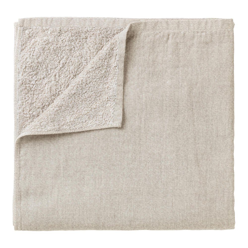 blomus Handtuch KISHO Gästehandtuch Badehandtuch Handtuch Baumwolle satellite melange, Frottee (1-St), 100% Baumwolle