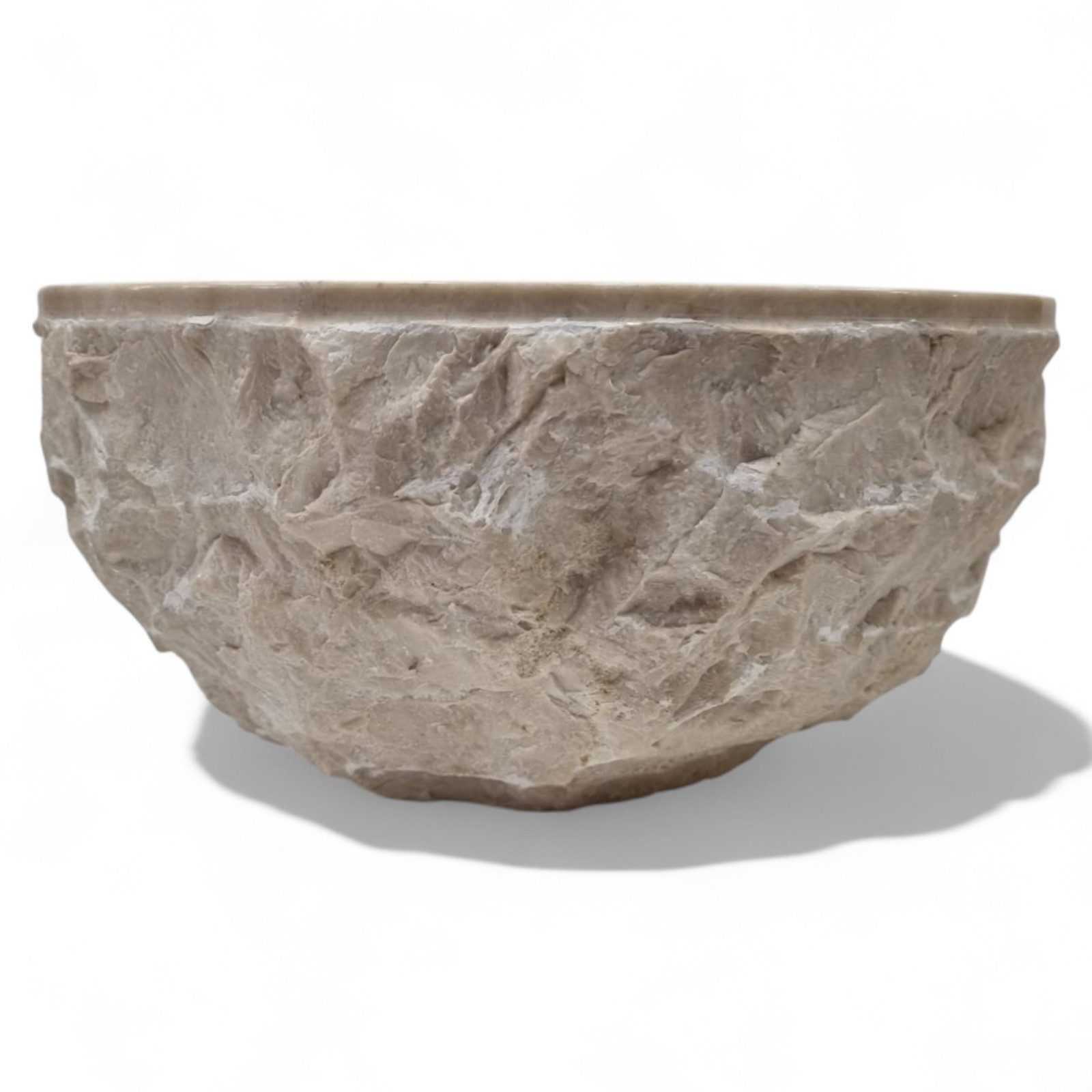 Kinaree Waschbecken Badezimmer Handwaschbecken Marmor natur, Jedes Stück ei günstig online kaufen