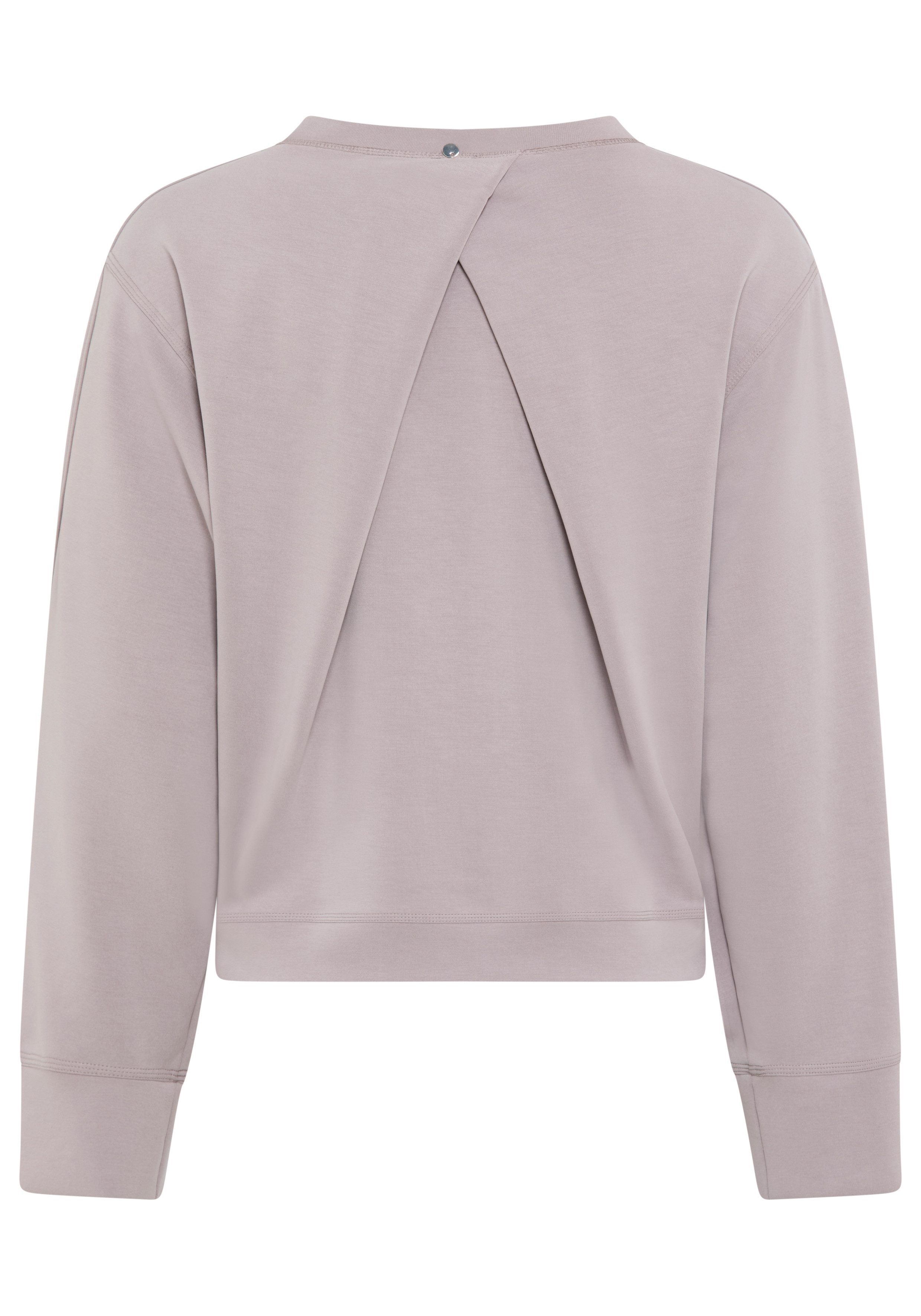 BOSS ORANGE Sweater Exandra Premium Damenmode mit Kellerfalte am Rücken, Re günstig online kaufen