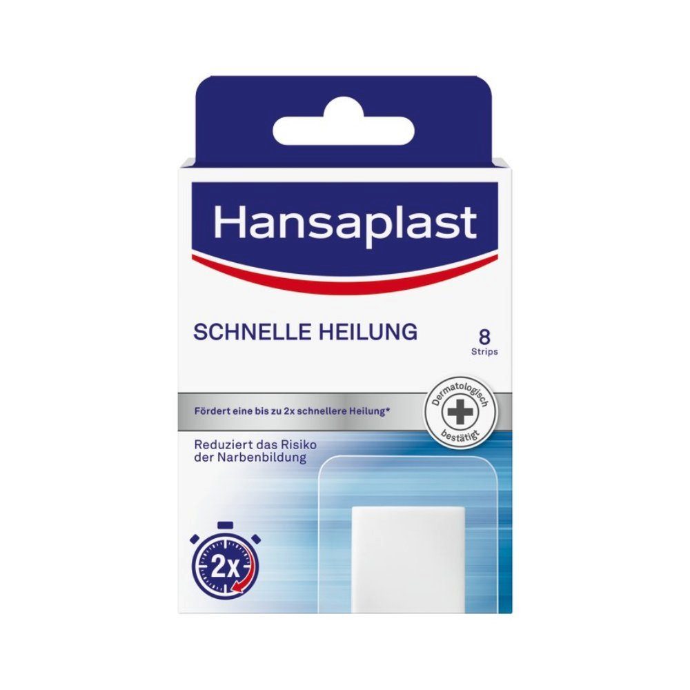 Beiersdorf AG Wundpflaster Hansaplast Schnelle Heilung 8 Strips - B004LS4QZC, Packung