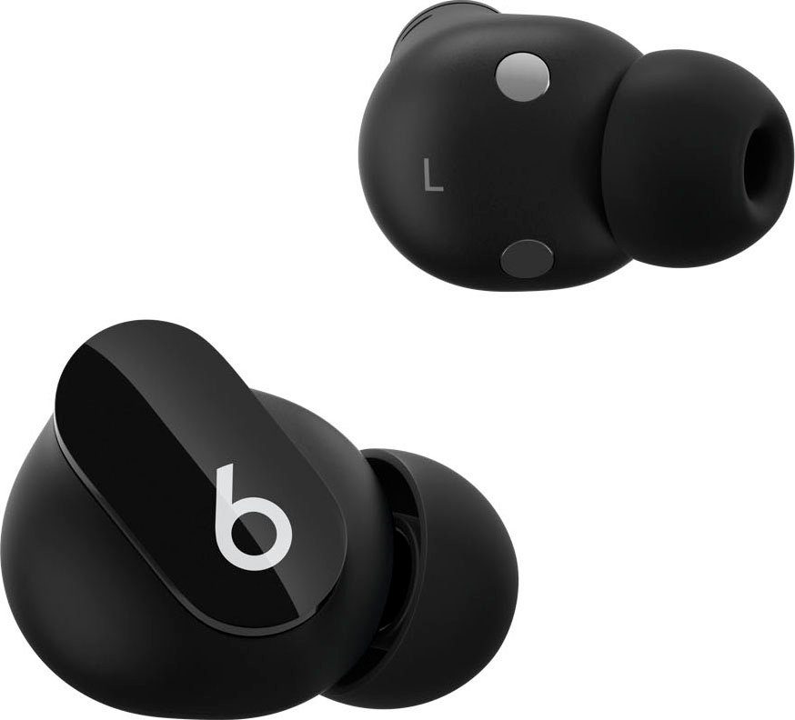 Beats by Dr. Buds In-Ear-Kopfhörer Musik, mit Anrufe schwarz Cancelling und Transparenzmodus, Geräuschunterdrückung) integrierte Steuerung für Siri, kompatibel Siri, Dre (Active Beats (ANC), Noise Bluetooth, mit Studio Kabellose 