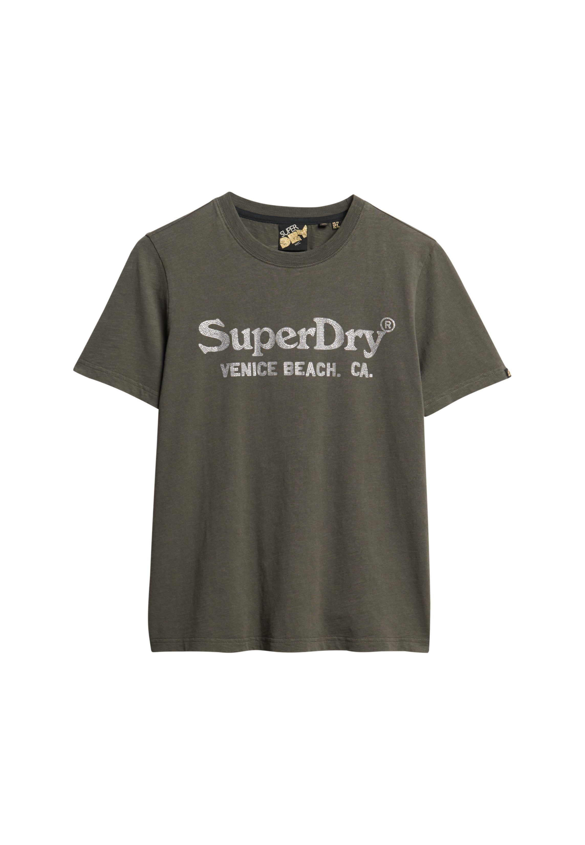 Superdry T-Shirt METALLIC VENUE RELAXED TEE