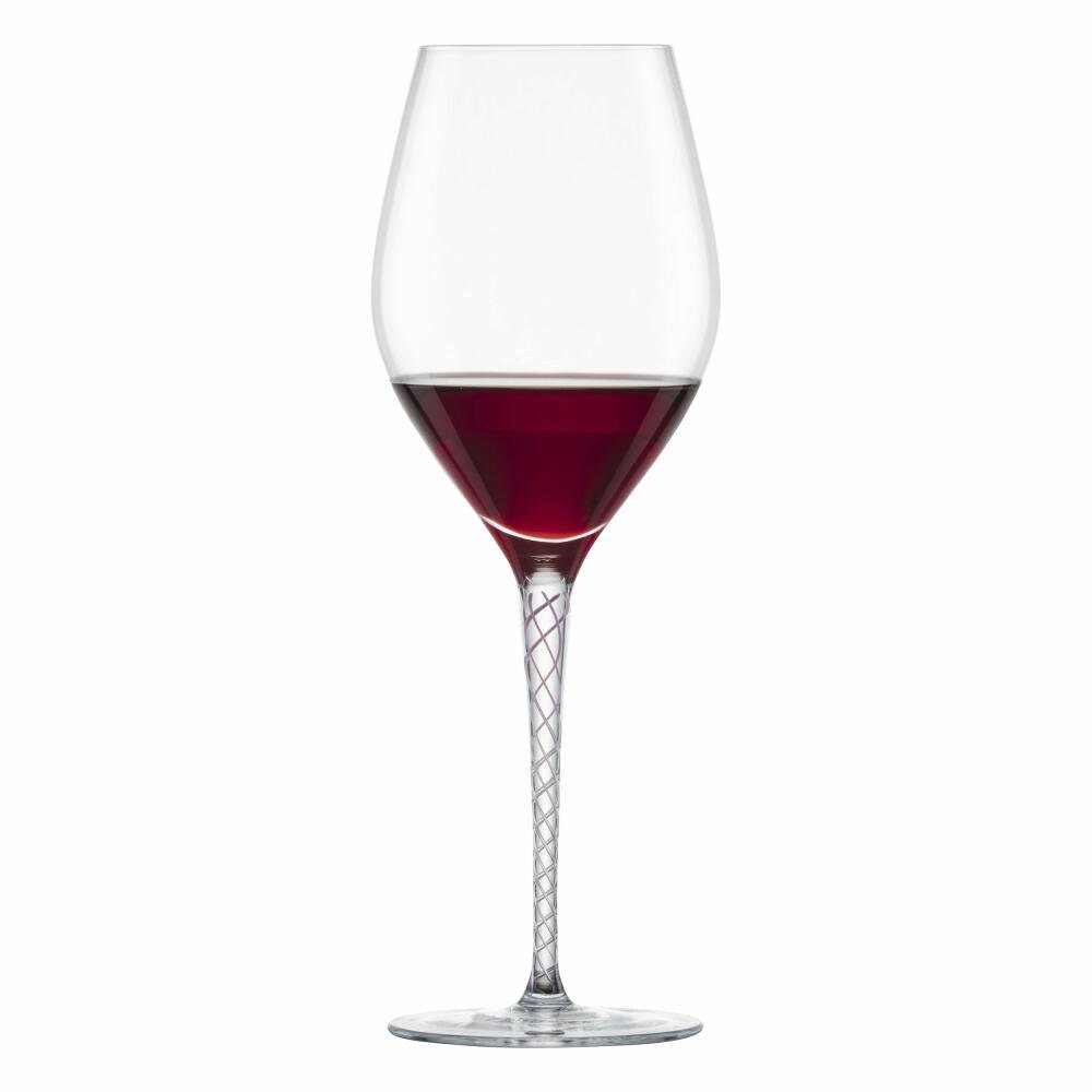 Zwiesel Glas Rotweinglas Bordeaux Spirit Rosé, 2-tlg., Glas, handgefertigt