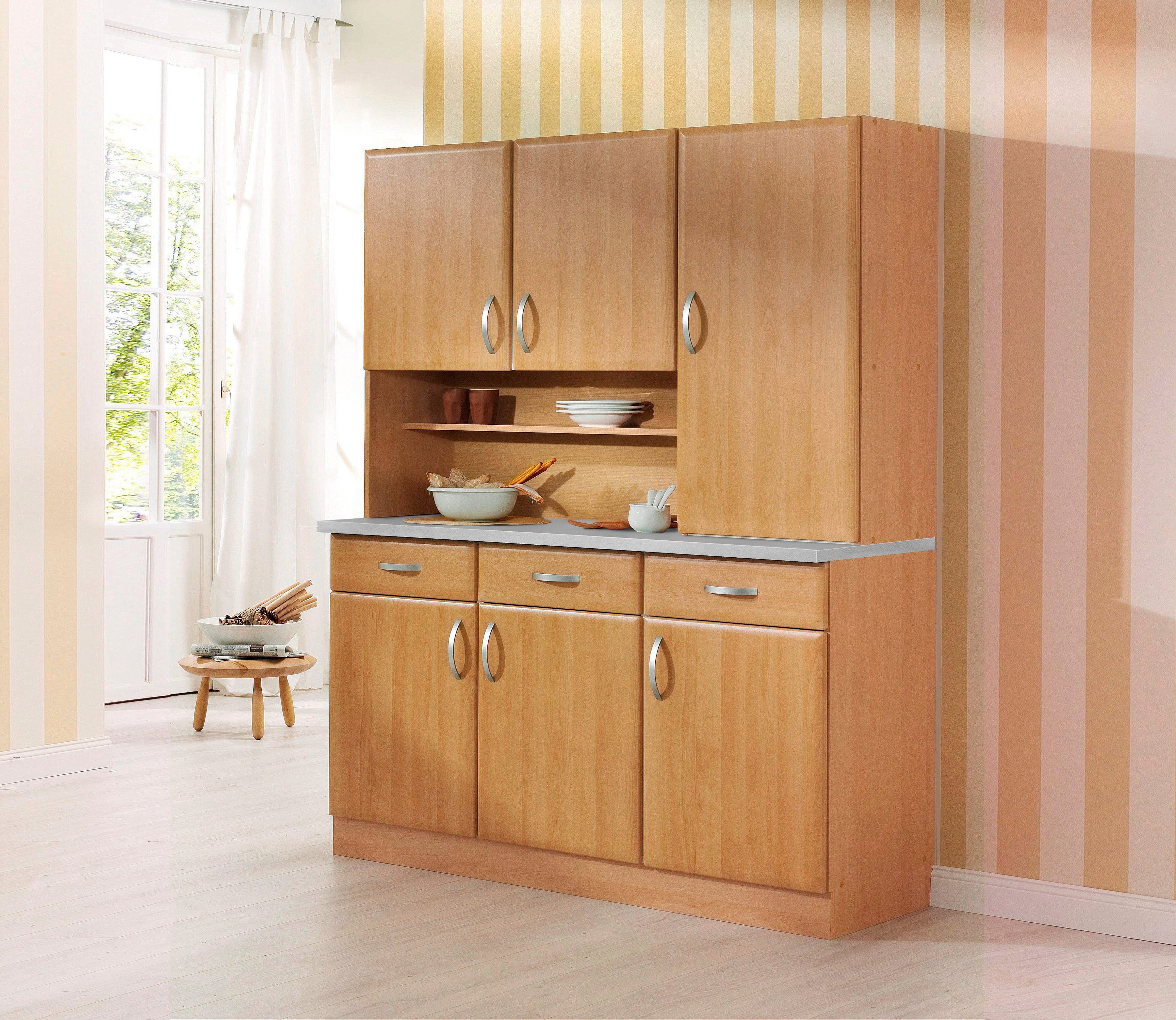 Küchen cm 150 Küchenbuffet Prag, wiho Breite Küchenbuffet