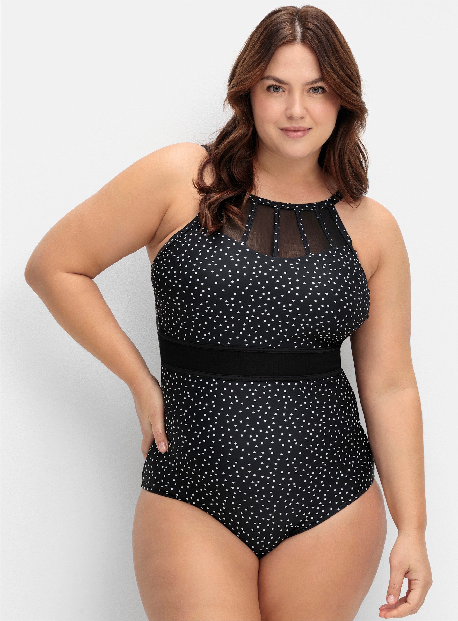 Sheego Badeanzug Badeanzug . (1-St) günstig online kaufen