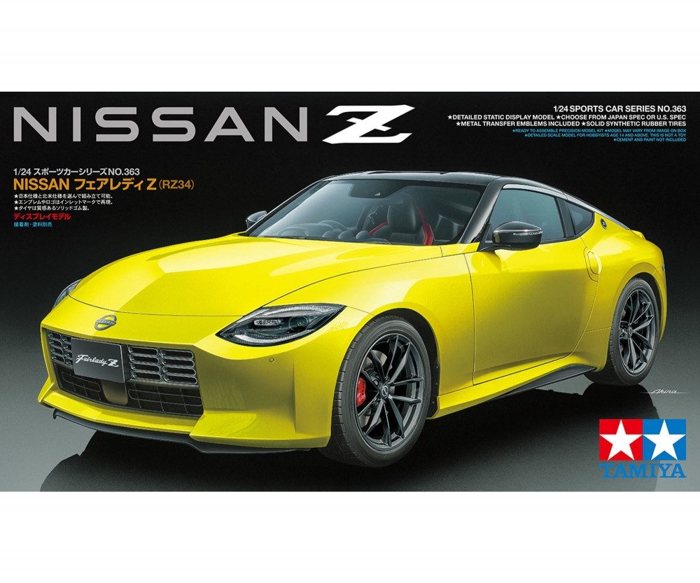 Tamiya Modellbausatz Tamiya Nissan Z 2022 1:24 Platik Modellbau Auto Bausatz