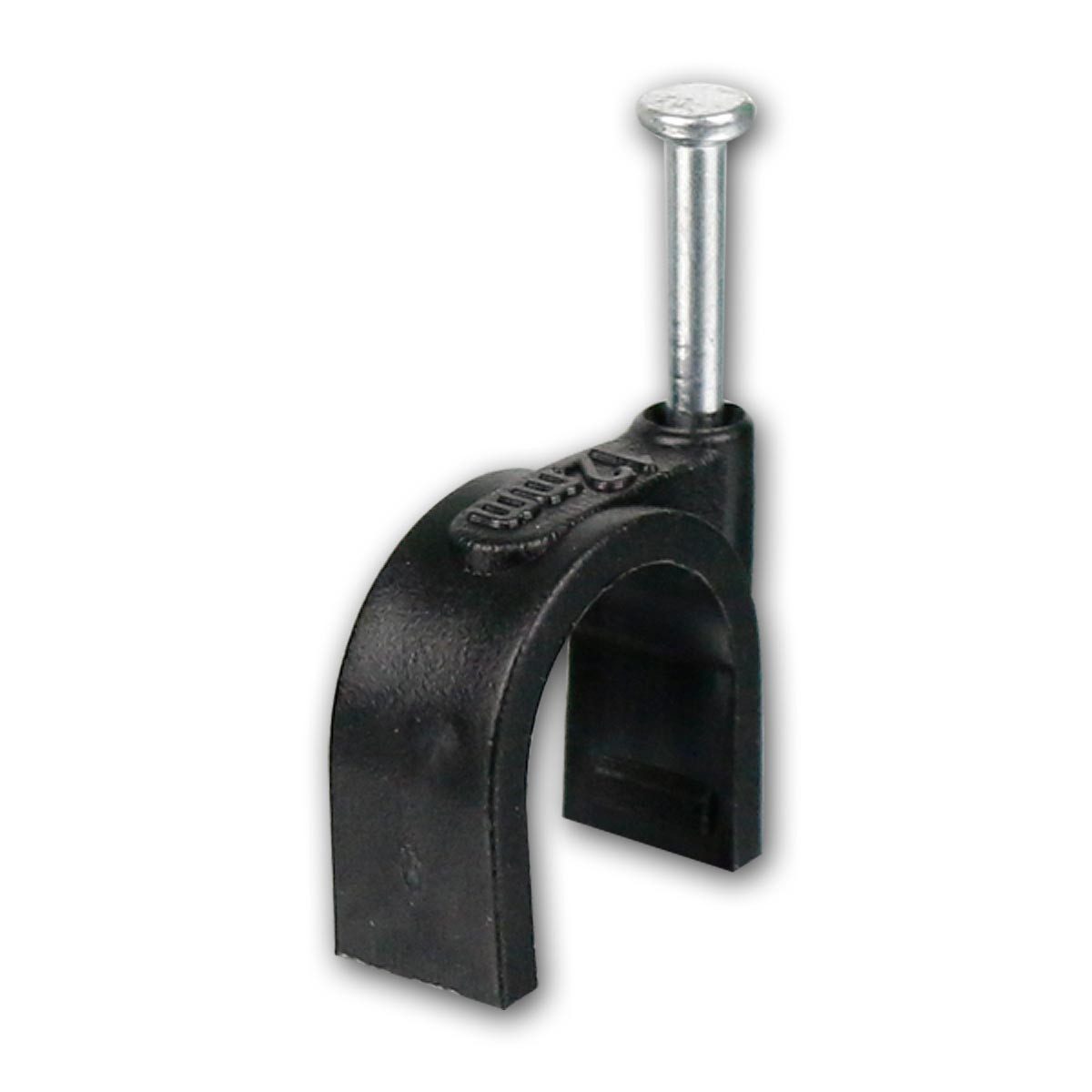 world-trading-net Kabelschelle Kabelschellen, für Ø 12mm Kabel, 100er-Pack, schwa