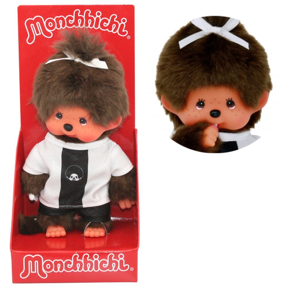 Monchhichi Plüschfigur Mädchen im Fußball-Trikot 20 günstig online kaufen
