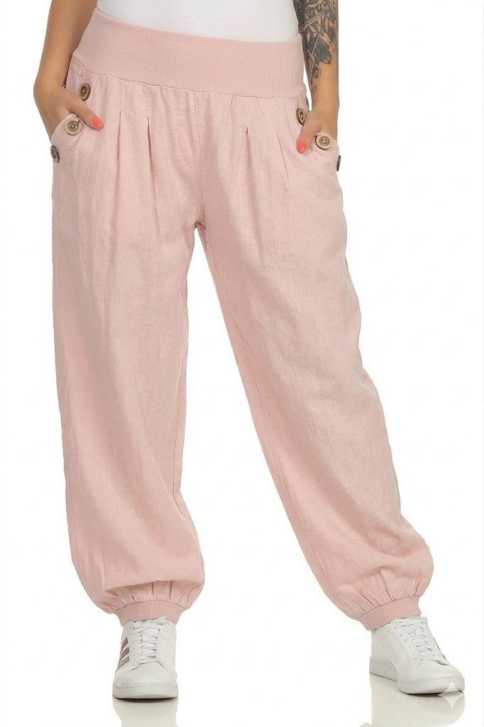 Pumphose Damen Sommerhose 401 Rosa