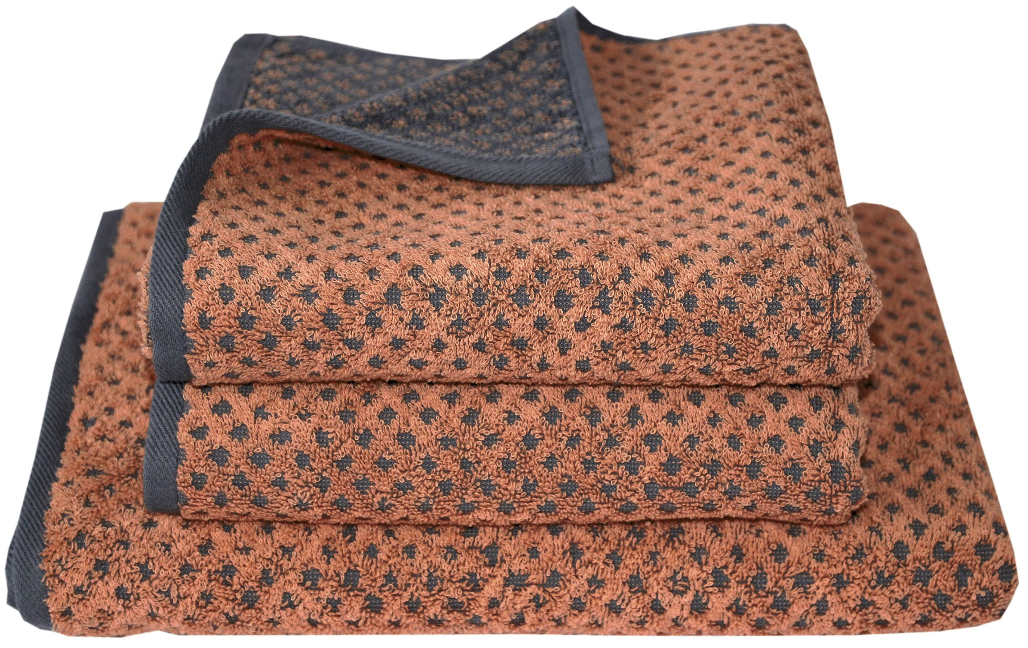 Dyckhoff Handtuch Frottierserie Golden Shades 'Rhombus' günstig online kaufen