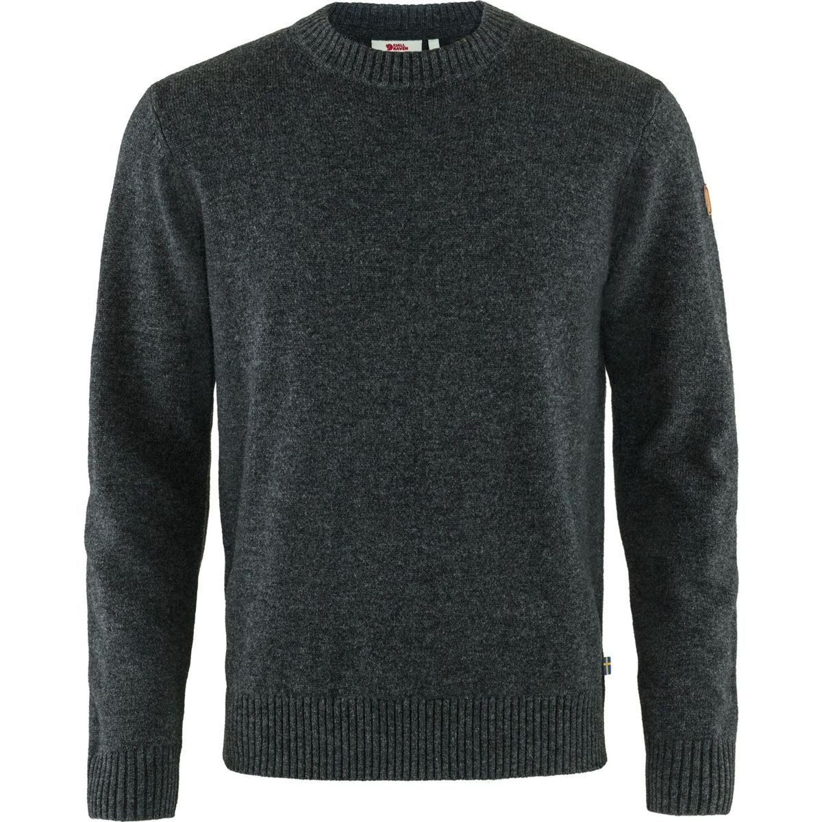 Fjällräven Sweatshirt övik Round-neck Sweater M Vielseitiger Wollpullover für Herren, ideal für Outdoor-Aktivitäten