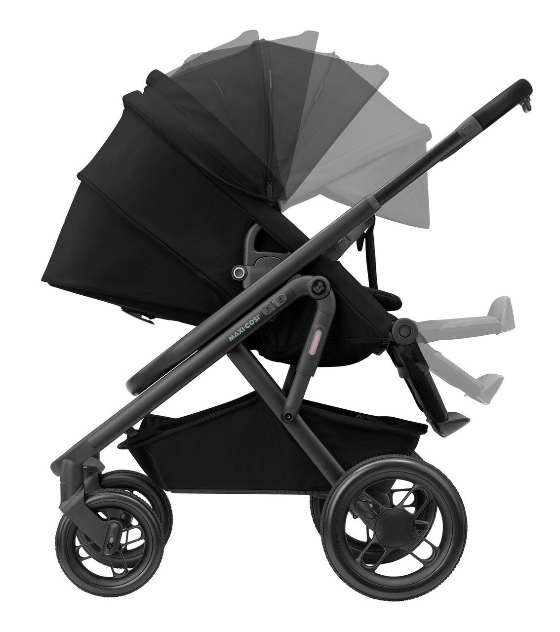Maxi-Cosi Kinder-Buggy Maxi-Cosi Lila XP Plus – Geländegängiger Kinderwagen ab Geburt, 0–4 Ja, Platz zum Wachsen  Einfach zu lenken  Großer Korb  Erobere jedes G…