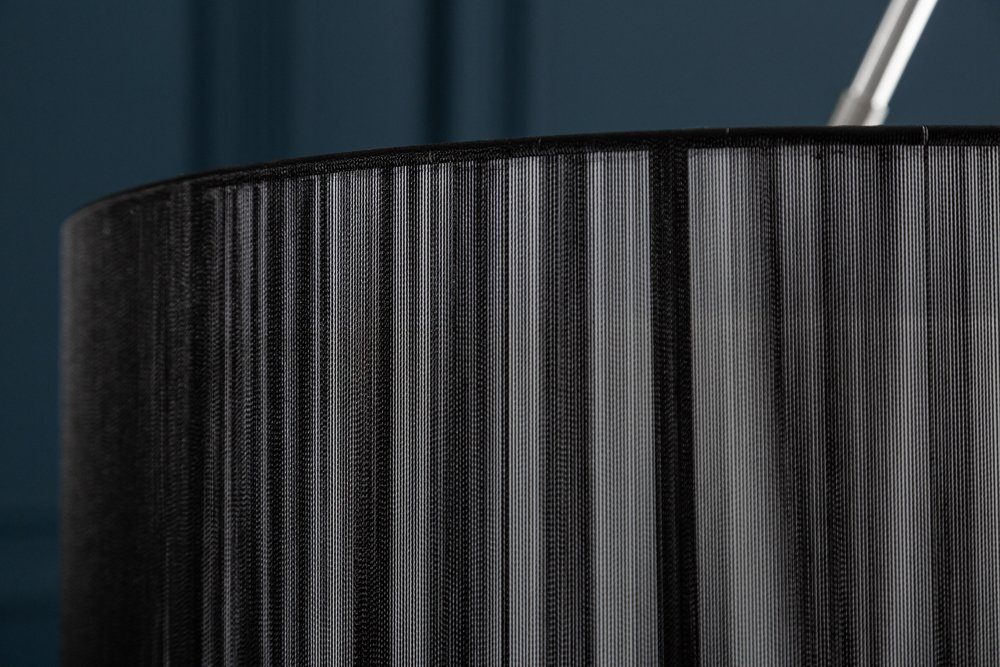 Modern Bogenlampe riess-ambiente Leuchtmittel, · ohne EXTENSO · Metall Design verstellbar · schwarz, 230cm Wohnzimmer