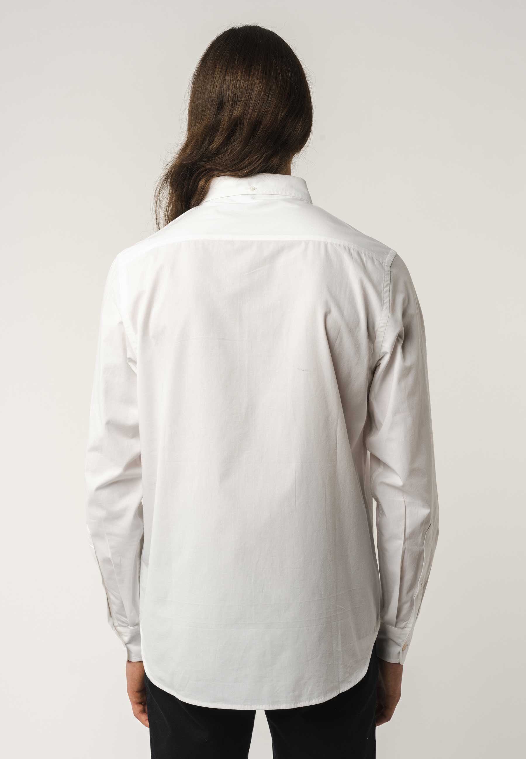MELA Langarmhemd Hemd Style AJAY Button-down Kragen