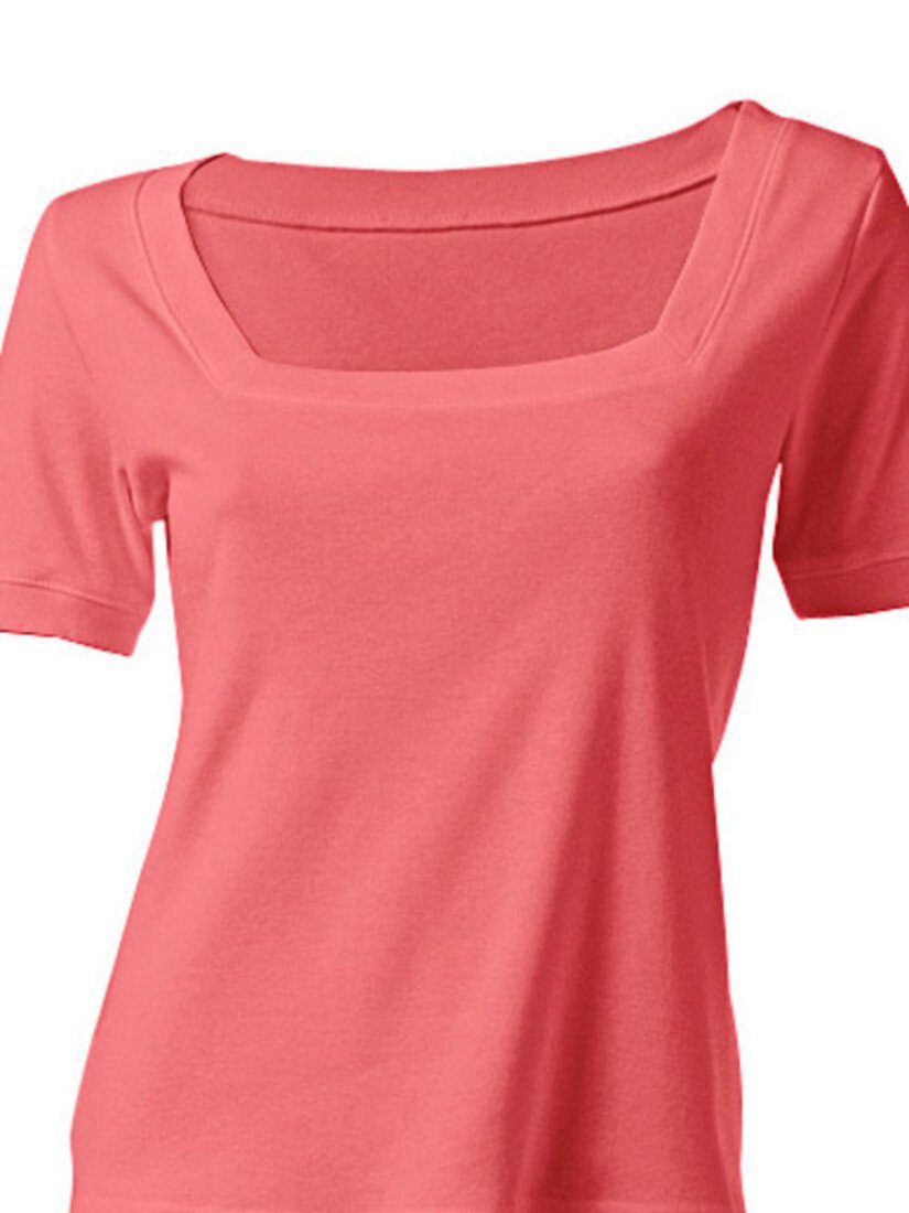 heine T-Shirt Carré-Shirt Kurzarm – Bild 5 von 5