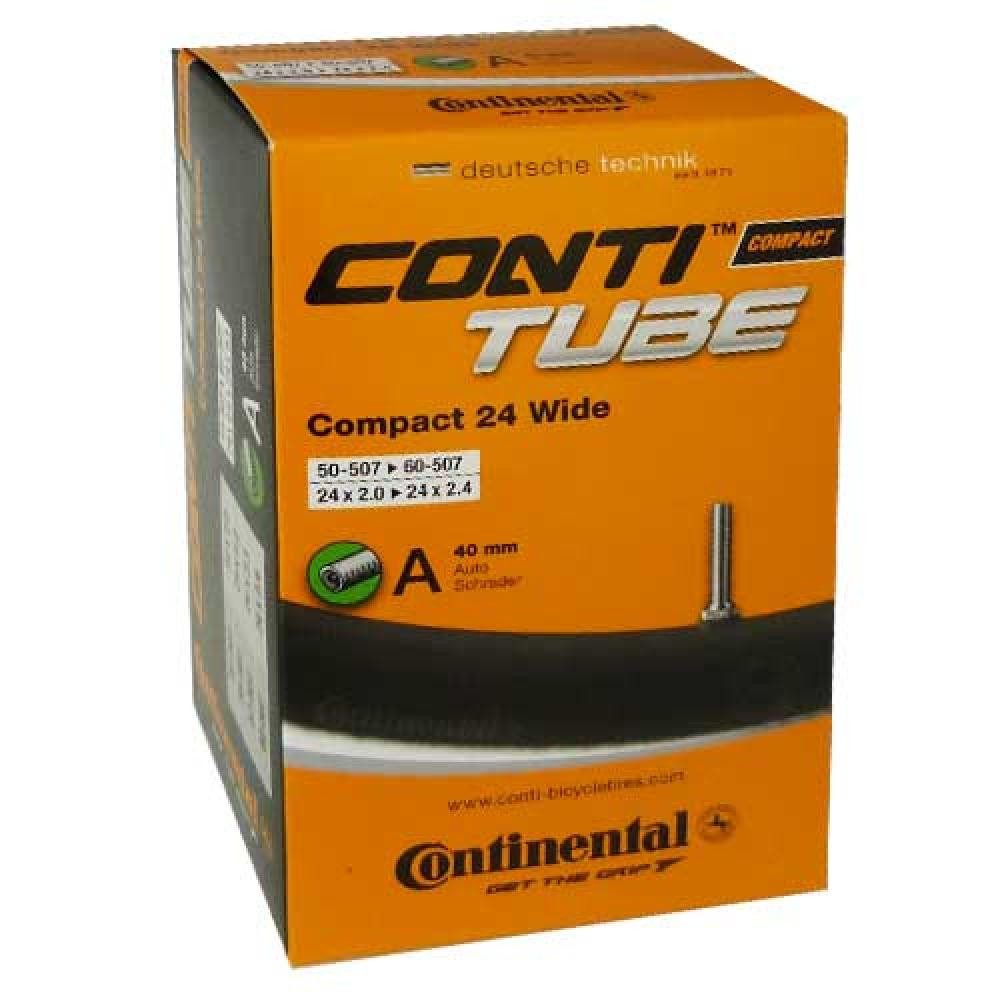 Fahrradschlauch Continental Schlauch Conti Compact 24 wide 24x1.90/2.40Z 50/60-507 AV