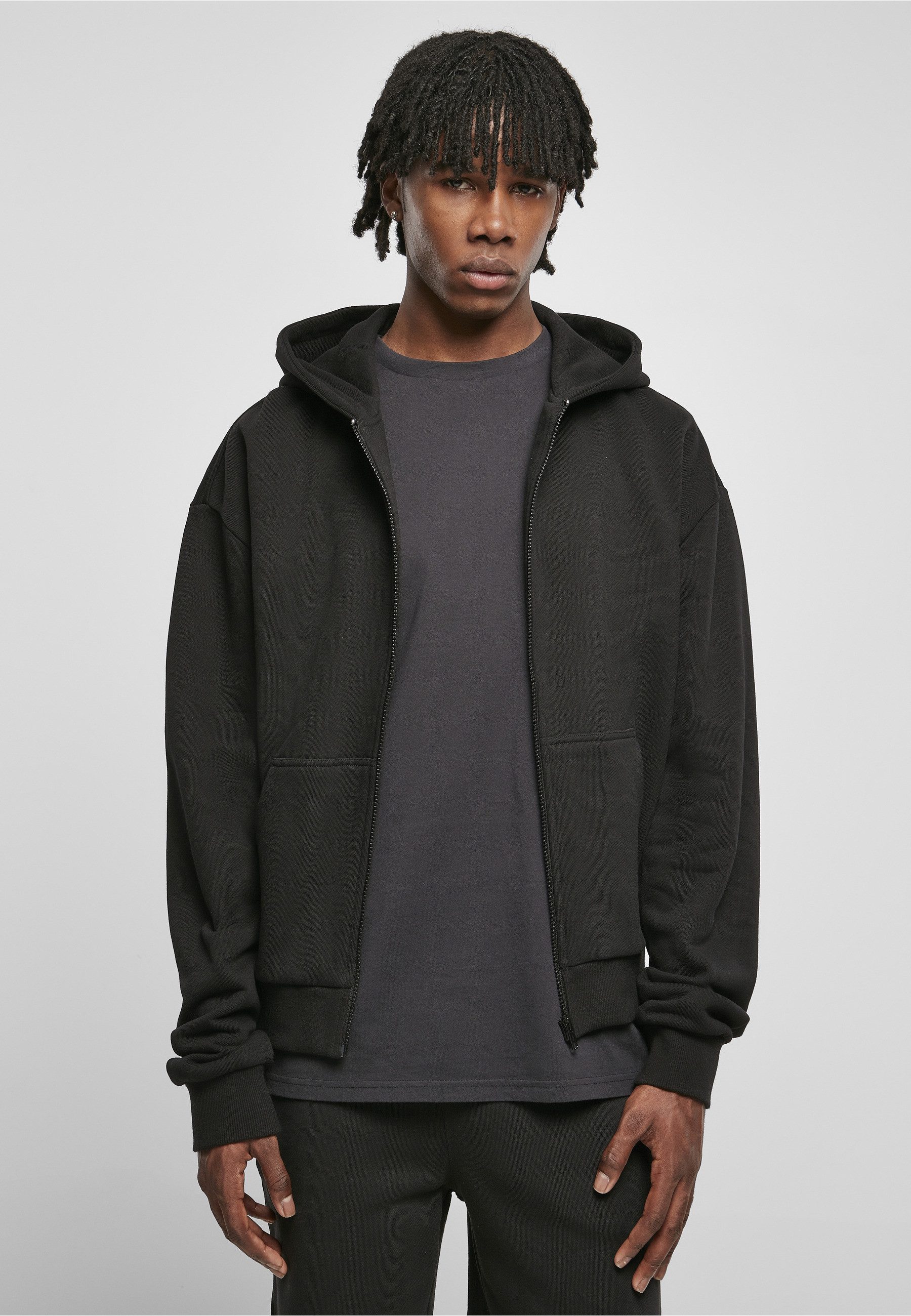 URBAN CLASSICS Kapuzenpullover Urban Classics Herren Ultra Heavy Zip Hoody (1-tlg)
