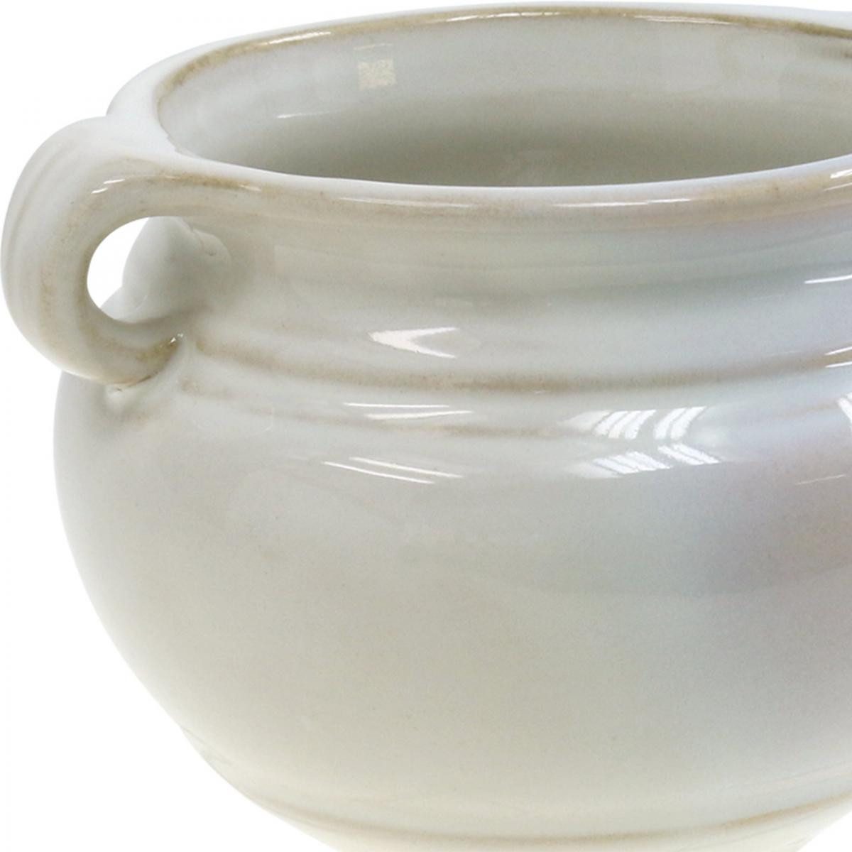Viana Übertopf Blumentopf Keramik Henkel Ø10cm günstig online kaufen