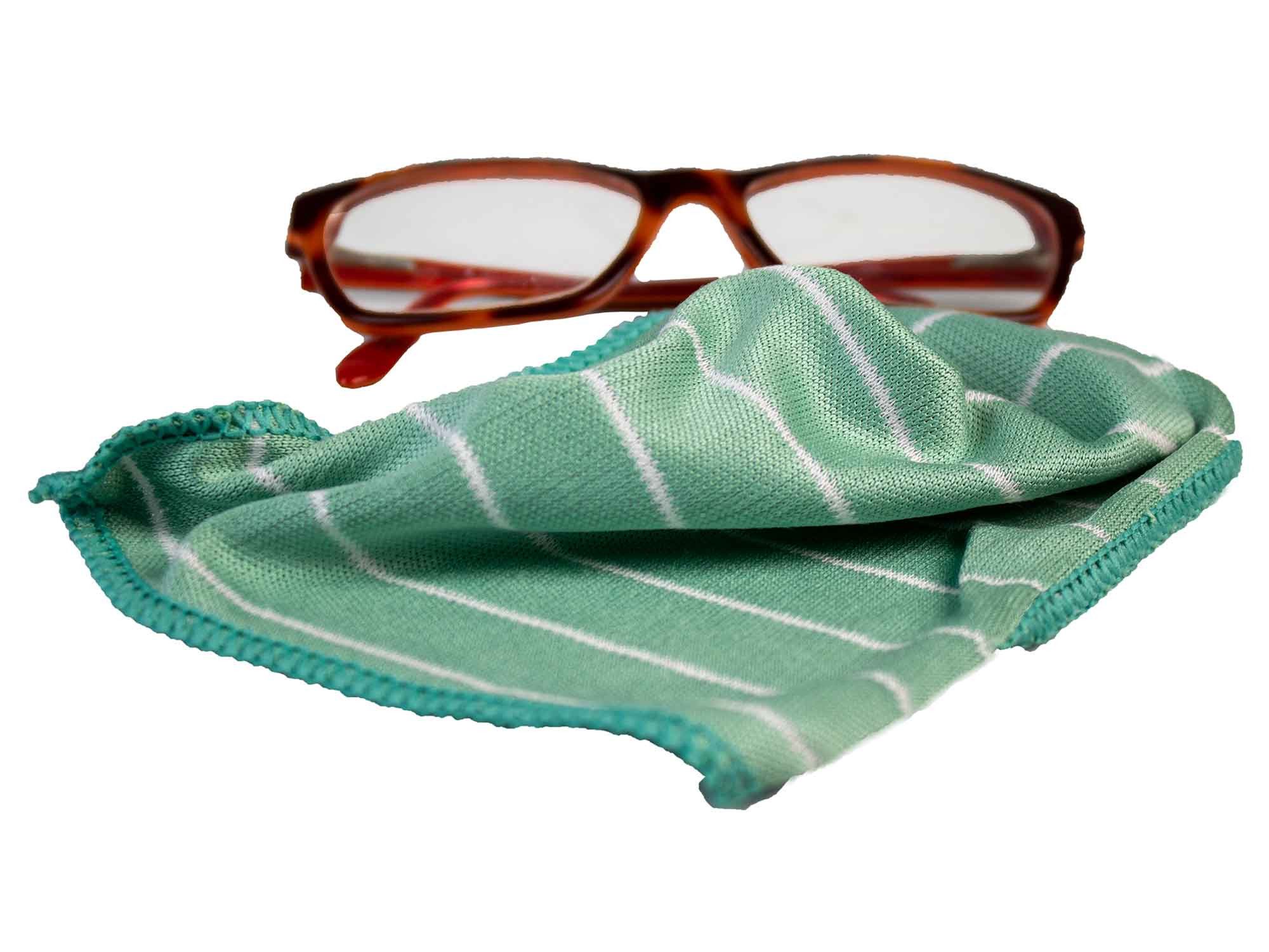 Muxel Brillenputztuch Microfaser Reinigungstücher Bambus Brillen u. Handy Reinigungstuch (66% Polyester / 18% Viskose aus Bambus/ 16% Polyamid, 40) – Bild 4 von 4