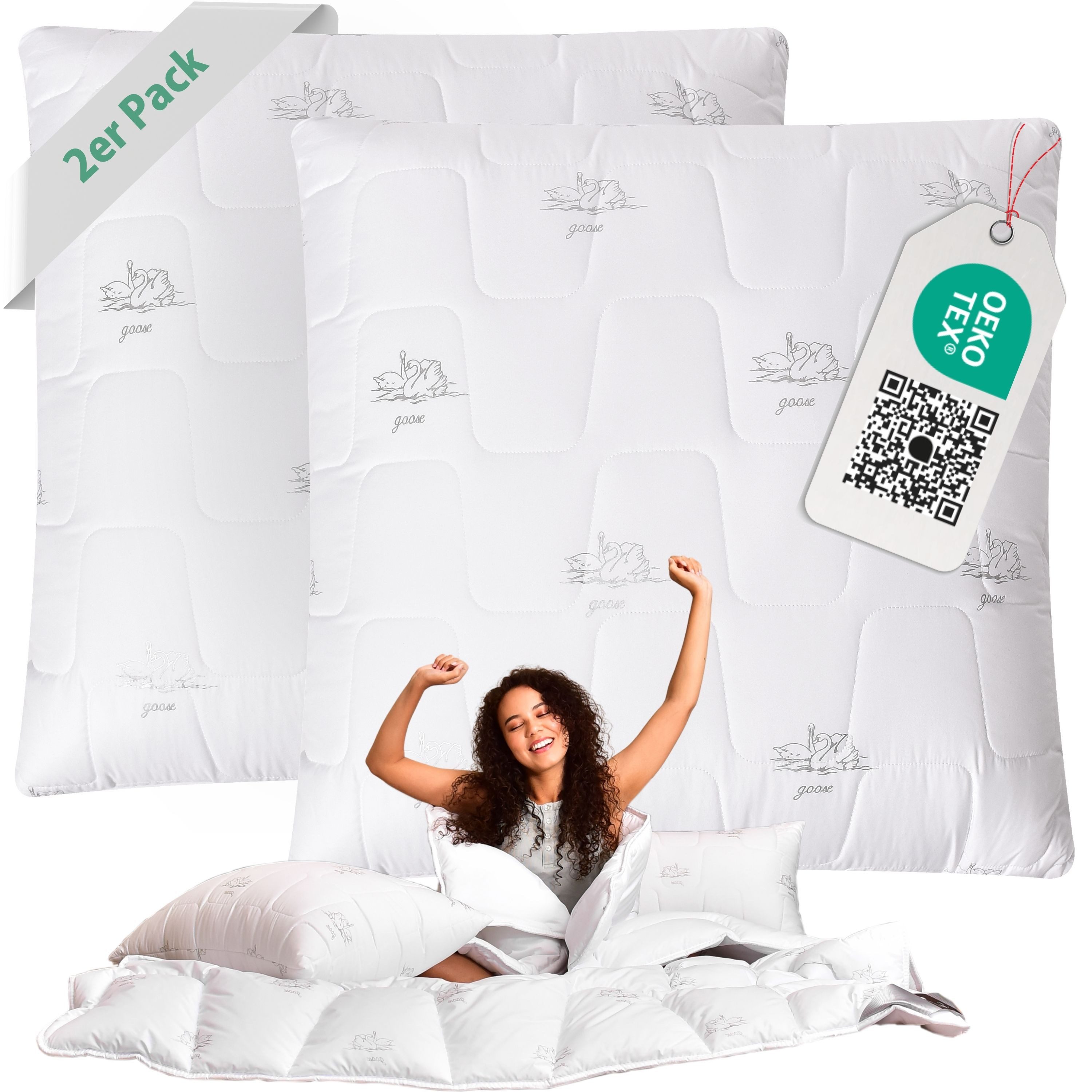 SEI Design Kopfkissen Kopfkissen Kissen Mirkofaser günstig online kaufen