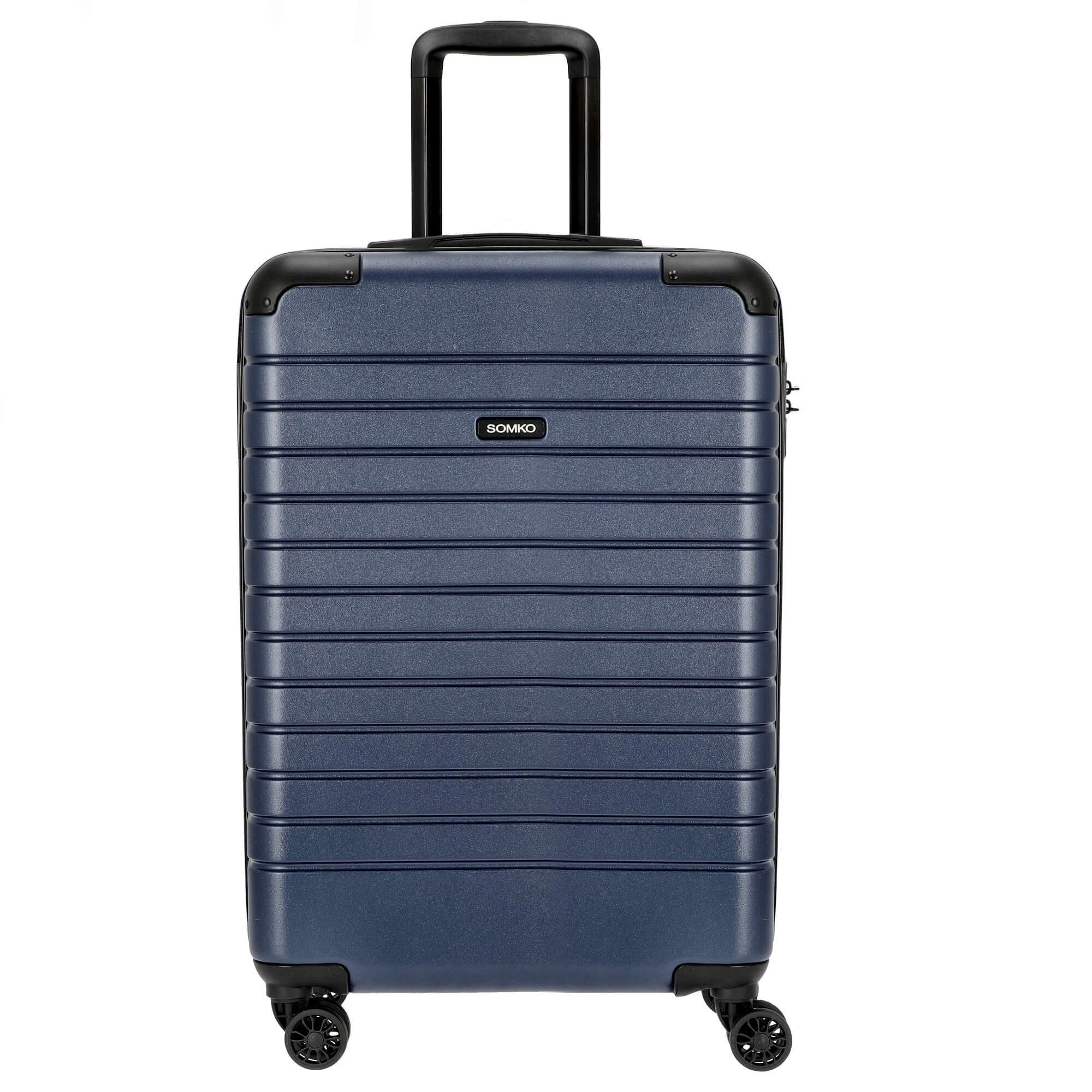 Koffer Line - 4-Rollen-Trolley M 67 cm (navy)