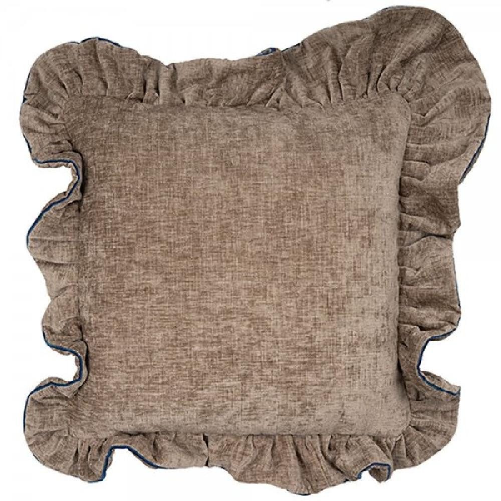 PAD Kissenhülle Kissenhülle Romance Brown Blue (43x43cm)