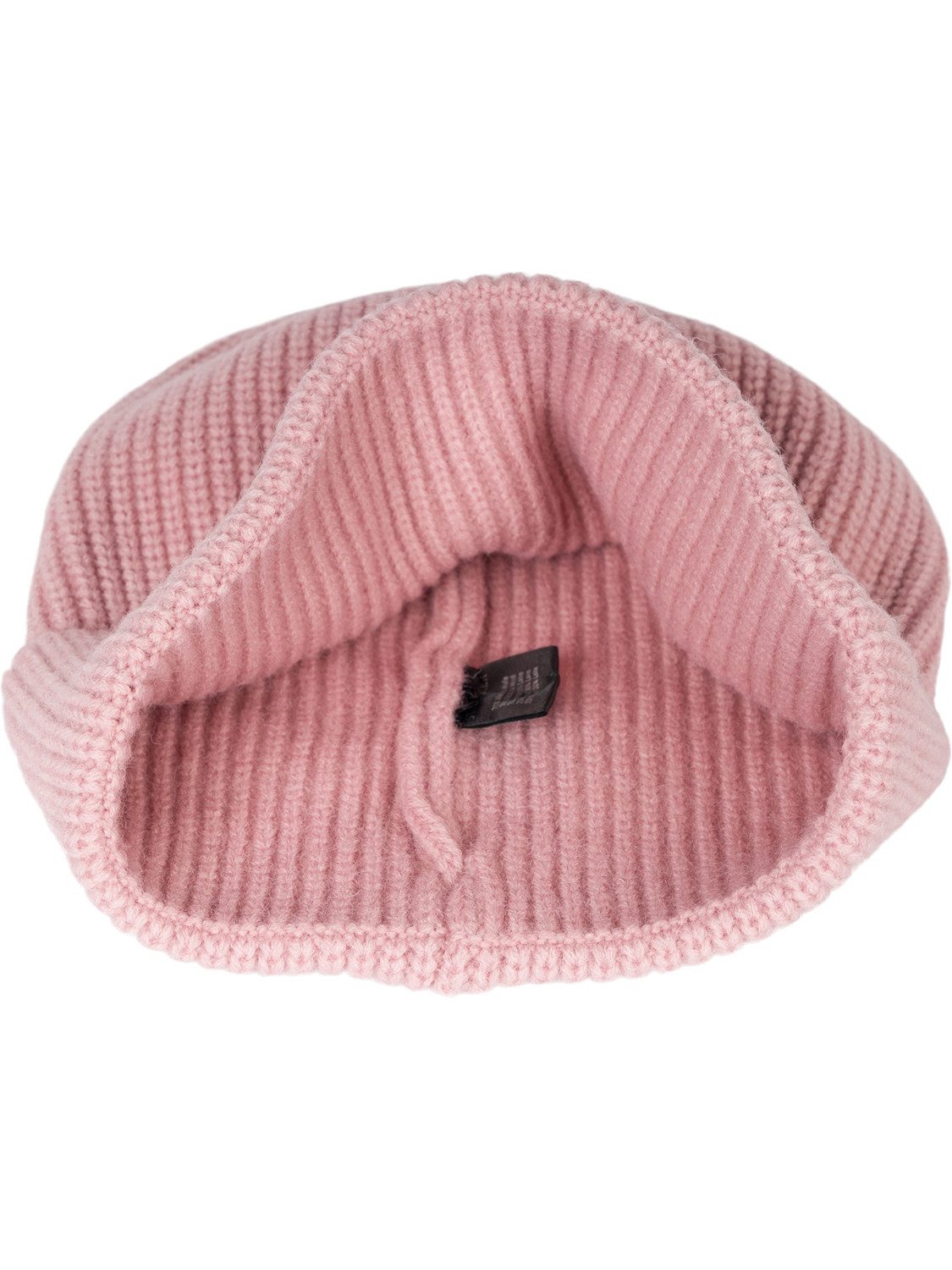 styleBREAKER Strickmütze Feinstrick Beanie Mütze mit Krempe (1-St) günstig online kaufen