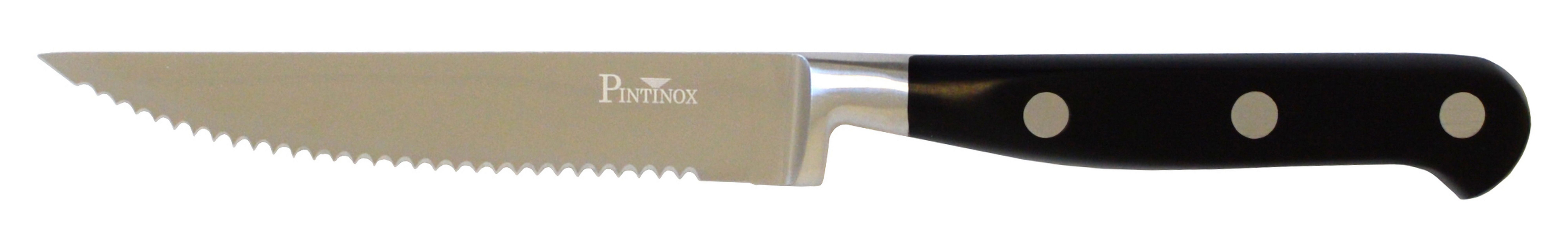 PINTINOX Steakmesser CLASSIC mit Sägeschliff (1 Stück)