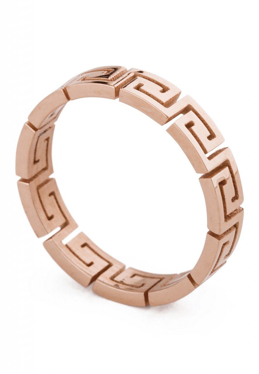 Akitsune Siegelring Argius Ring Rosegold EU 59 - UK R - US 9