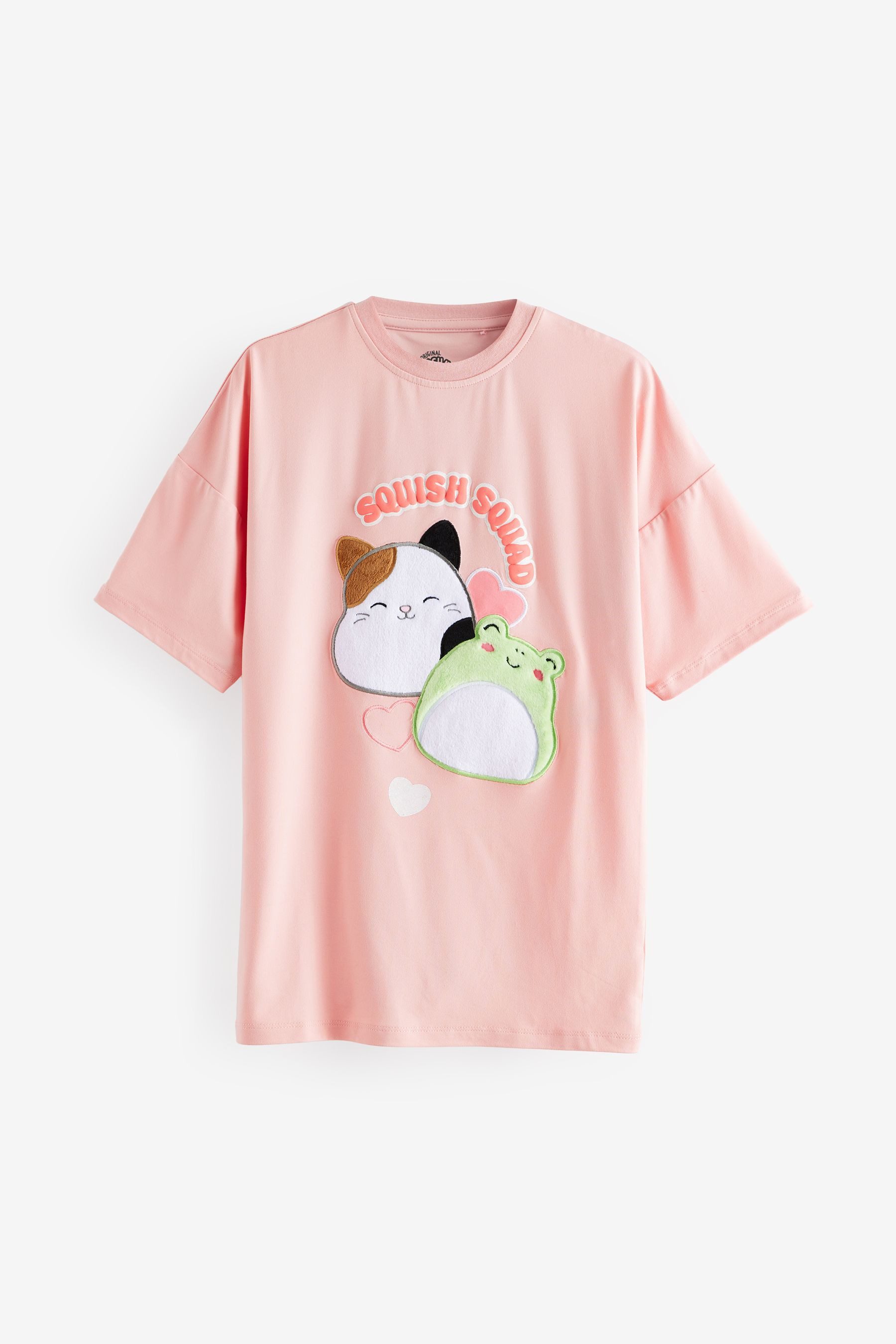 Next Nachthemd Squishmallows Lizierte Nachthemden, 2er-Pack (2-tlg)