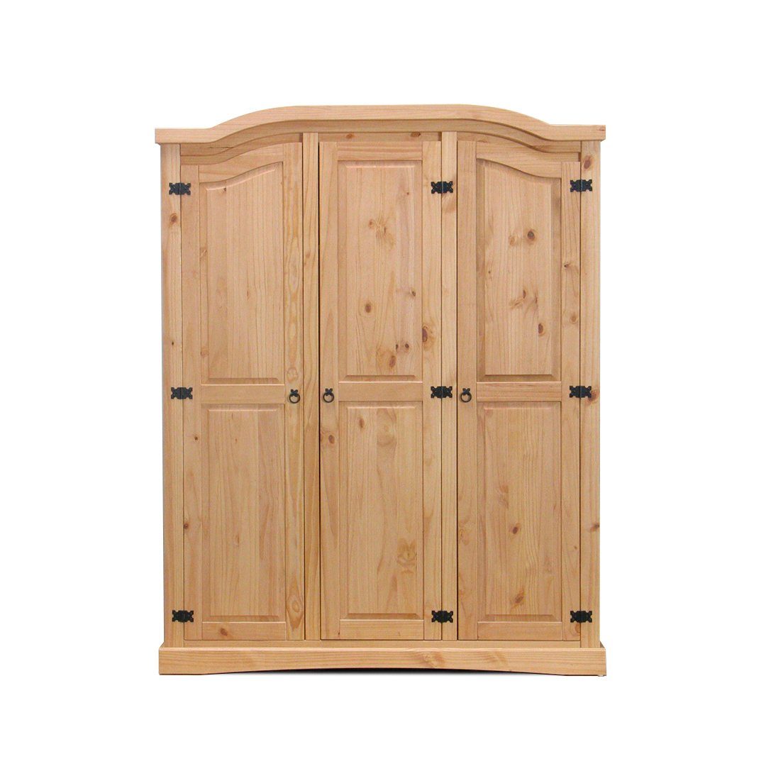 ebuy24 Kleiderschrank New Mexico Kleiderschrank 3-Trg. günstig online kaufen