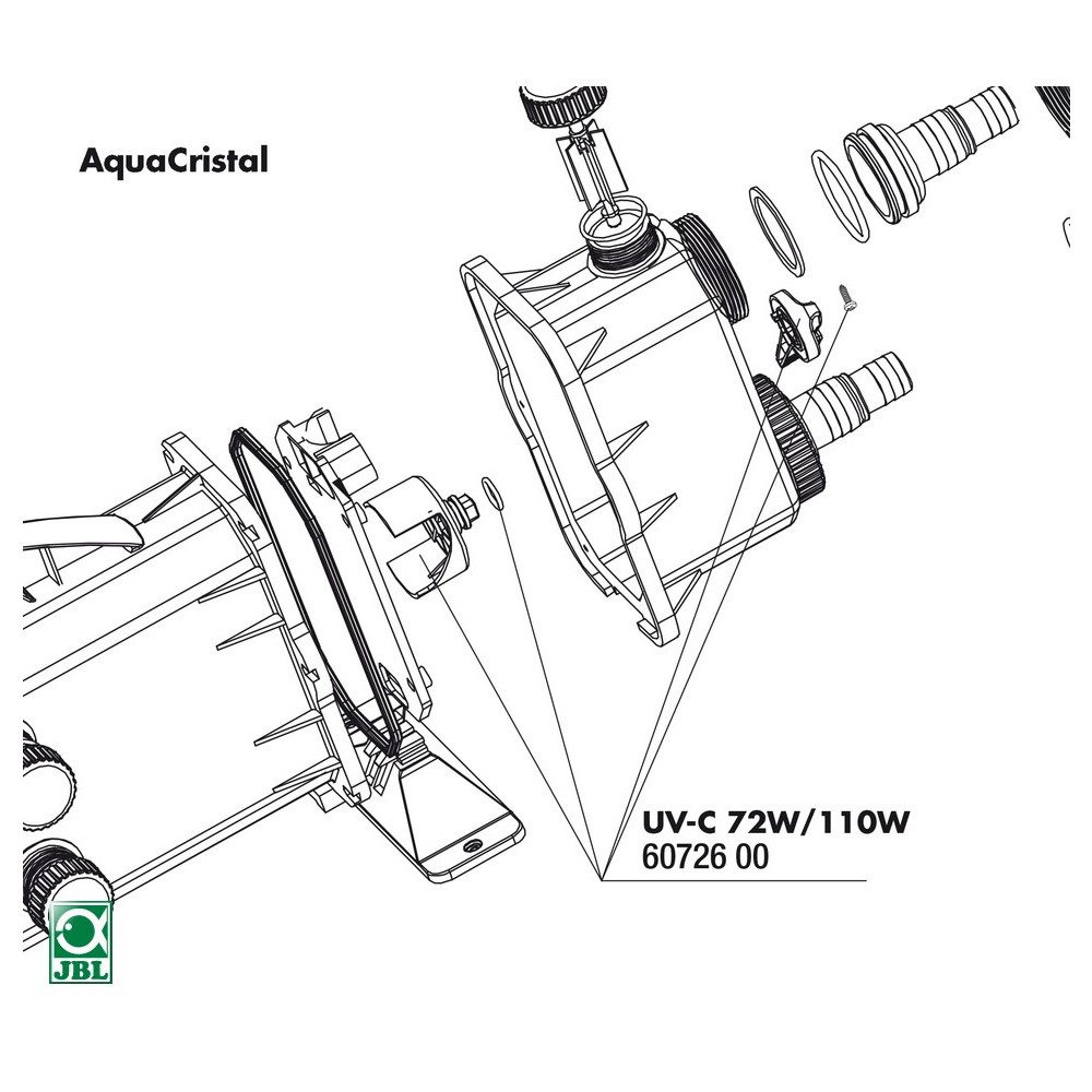 JBL GmbH & Co. KG УФ-осветлители Ersatzteil Turbo-Bypaß-Schalter für UV-C 72 / 110 W