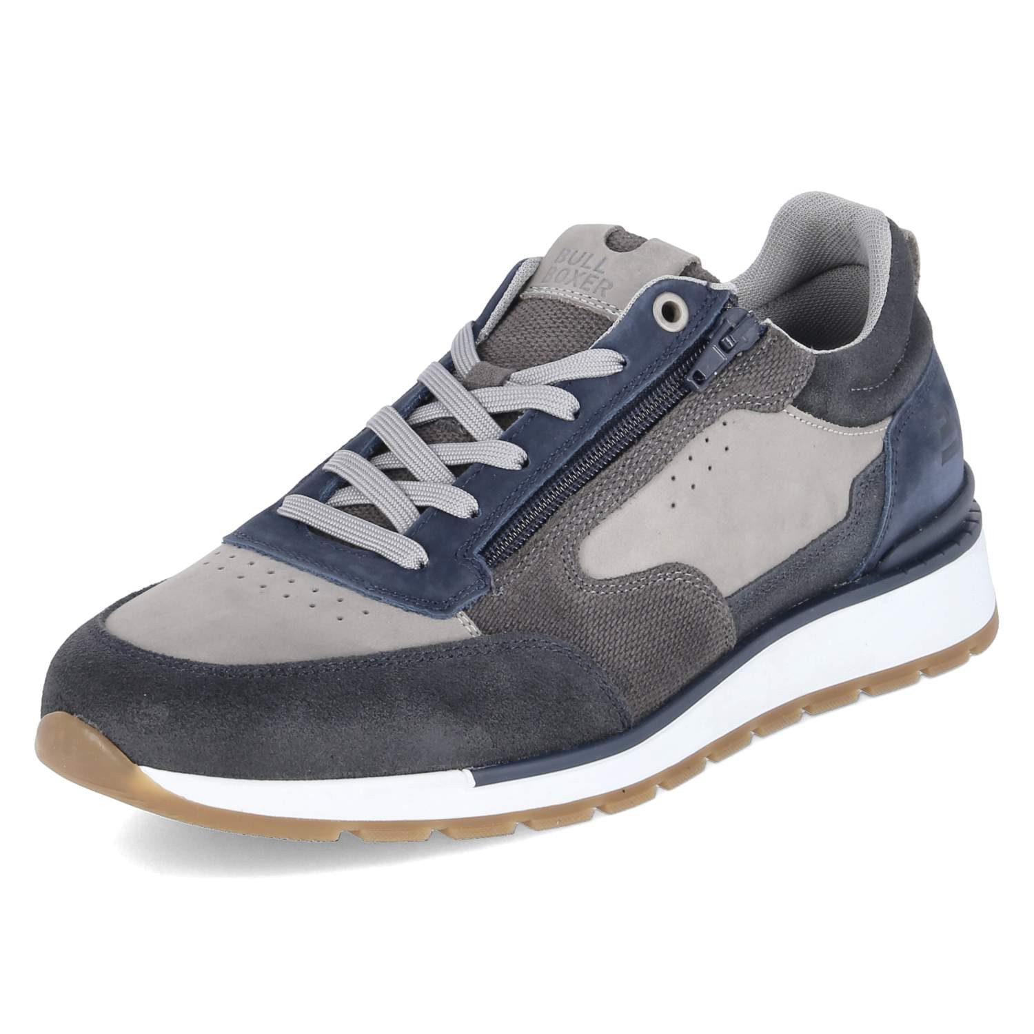 Bullboxer Bullboxer 7CI0040104 4151 Herren Leder blau Stiefelette