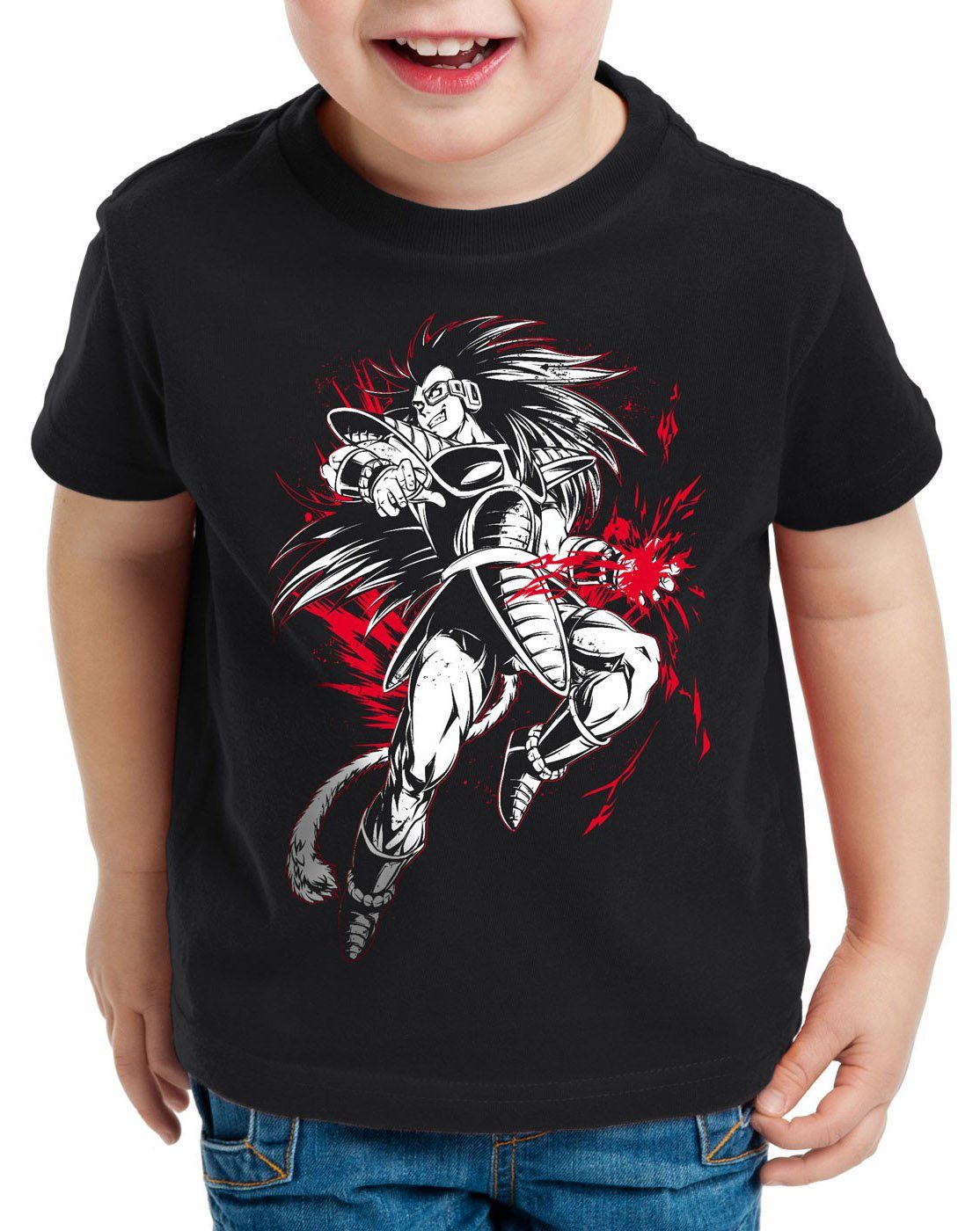 style3 Print-Shirt Kinder T-Shirt Beast Mode On roshi ball z roshi songoku