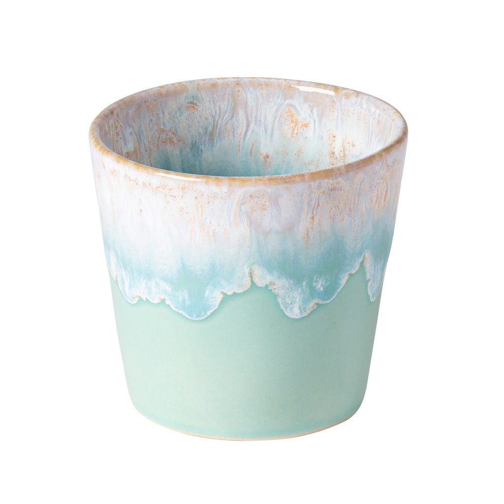 Costa Nova Becher Lungo Grespresso, Aqua (hellblau), 19 cl, 1-tlg., Keramik, 8 x 7,5 cm, 190 ml