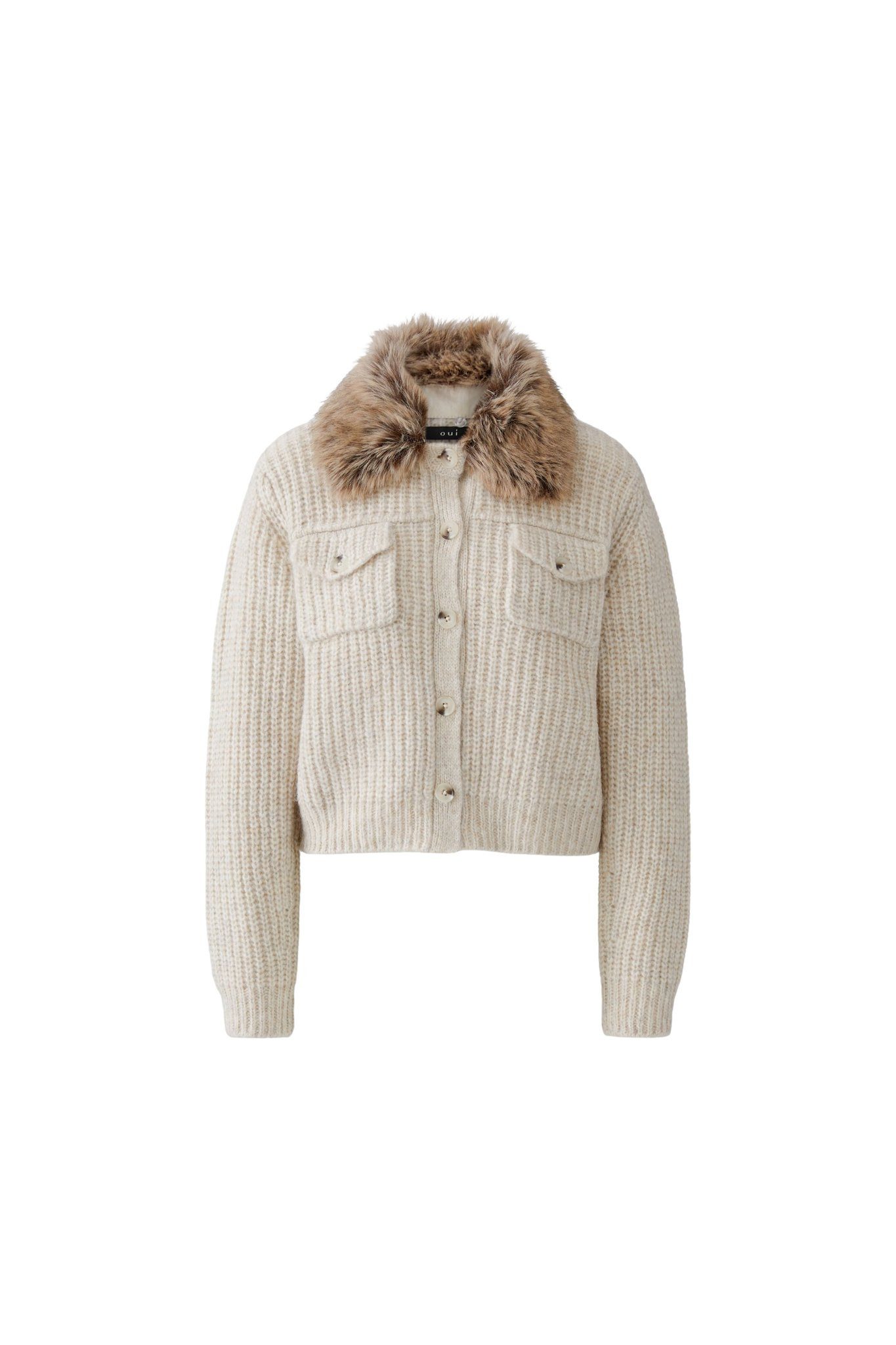 Oui Strickjacke