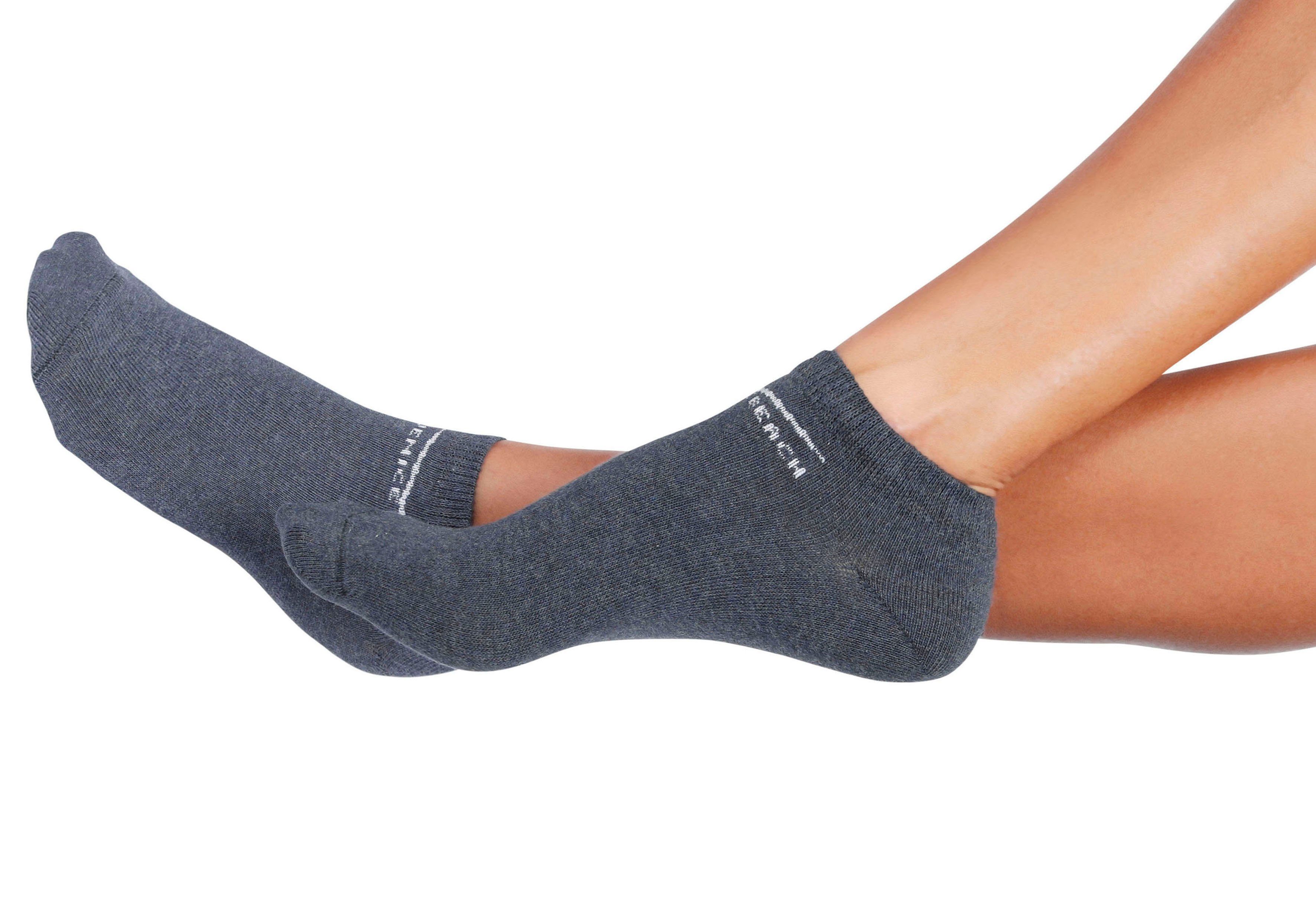 Venice Beach Sneakersocken Damen Kinder Sportsocken, Laufsocken, Kurzsocken (Packung, 6-Paar, Gr. 31-34 bis 39-42) perfekte Passform durch LYCRA-Anteil – Bild 4 von 5