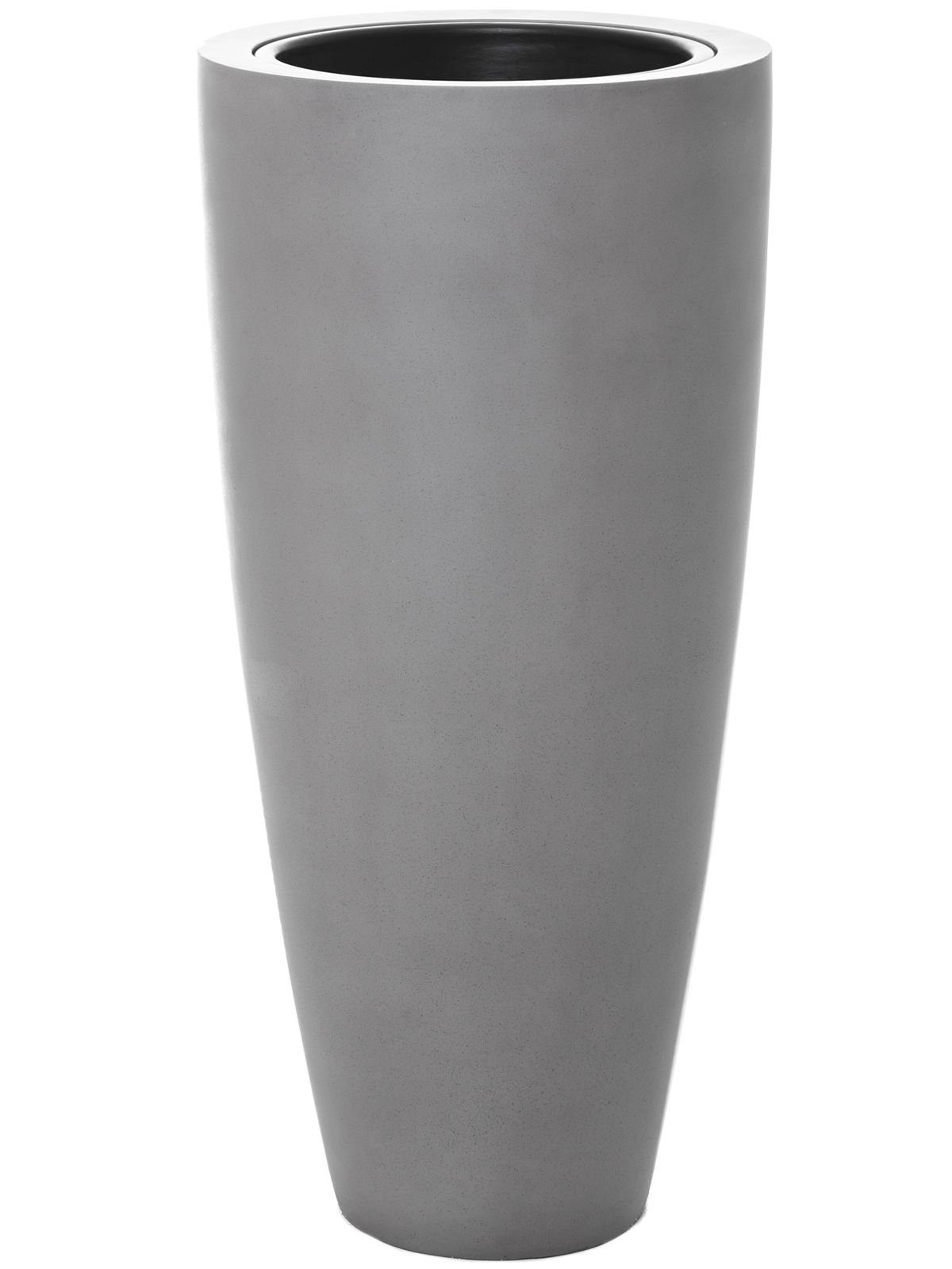 VIVANNO Pflanzkübel Pflanzkübel Blumenkübel Fiberglas "City", Beton