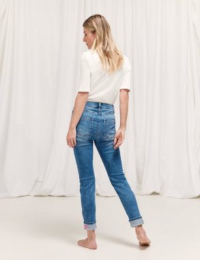 GERRY WEBER 7/8-Jeans Jeans SOLINE BEST4ME Cropped mit Saumaufschlag
