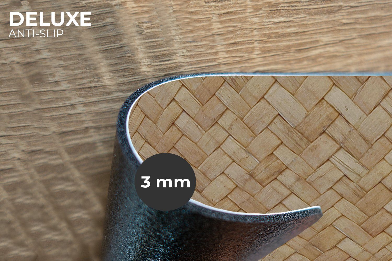 MuchoWow Platzset Muster - Beige - Rattan-Druck, (6-St), Platzsets, Tischse günstig online kaufen