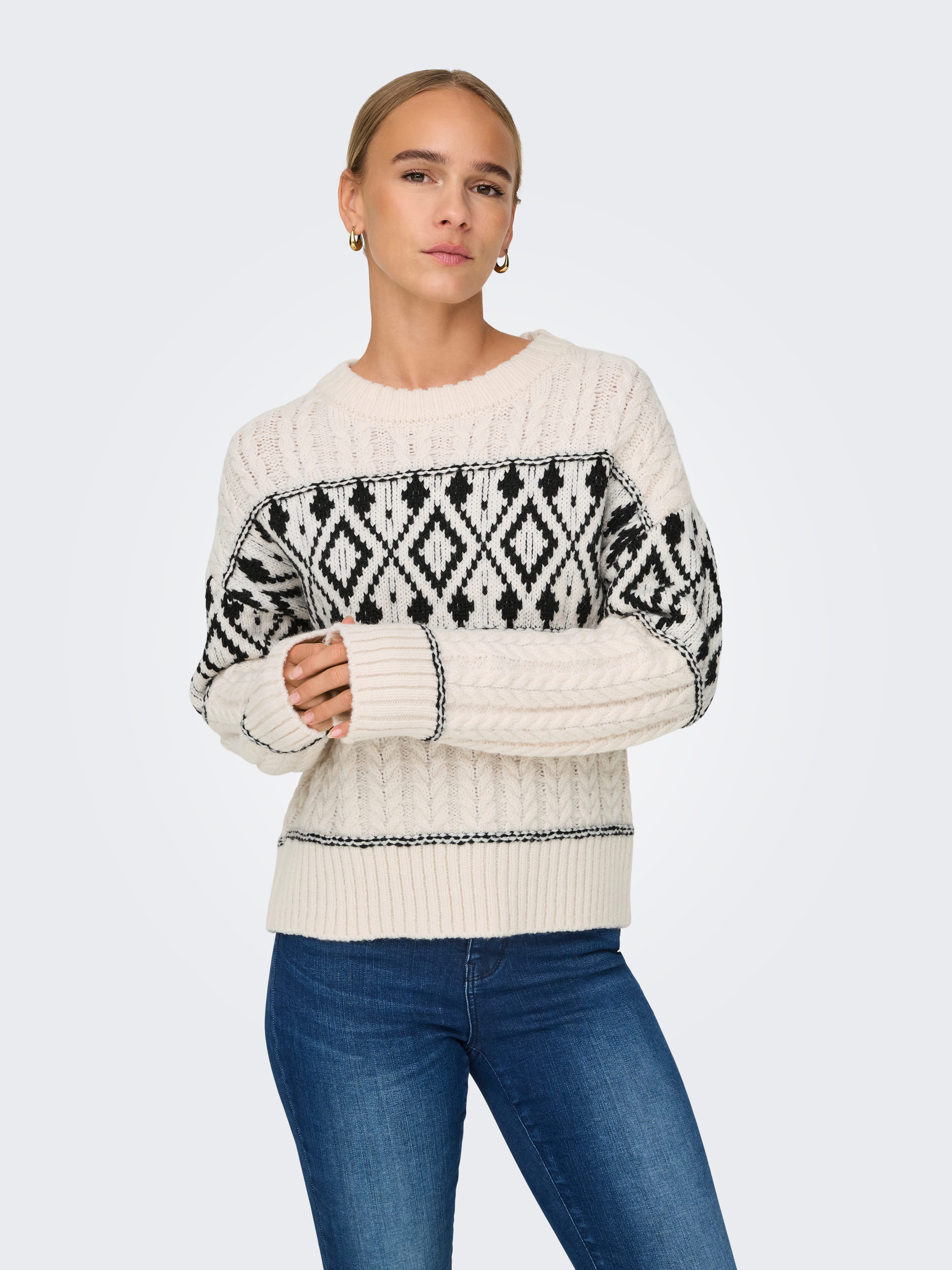 ONLY Strickpullover ONLMARENT L/S PULLOVER KNT günstig online kaufen
