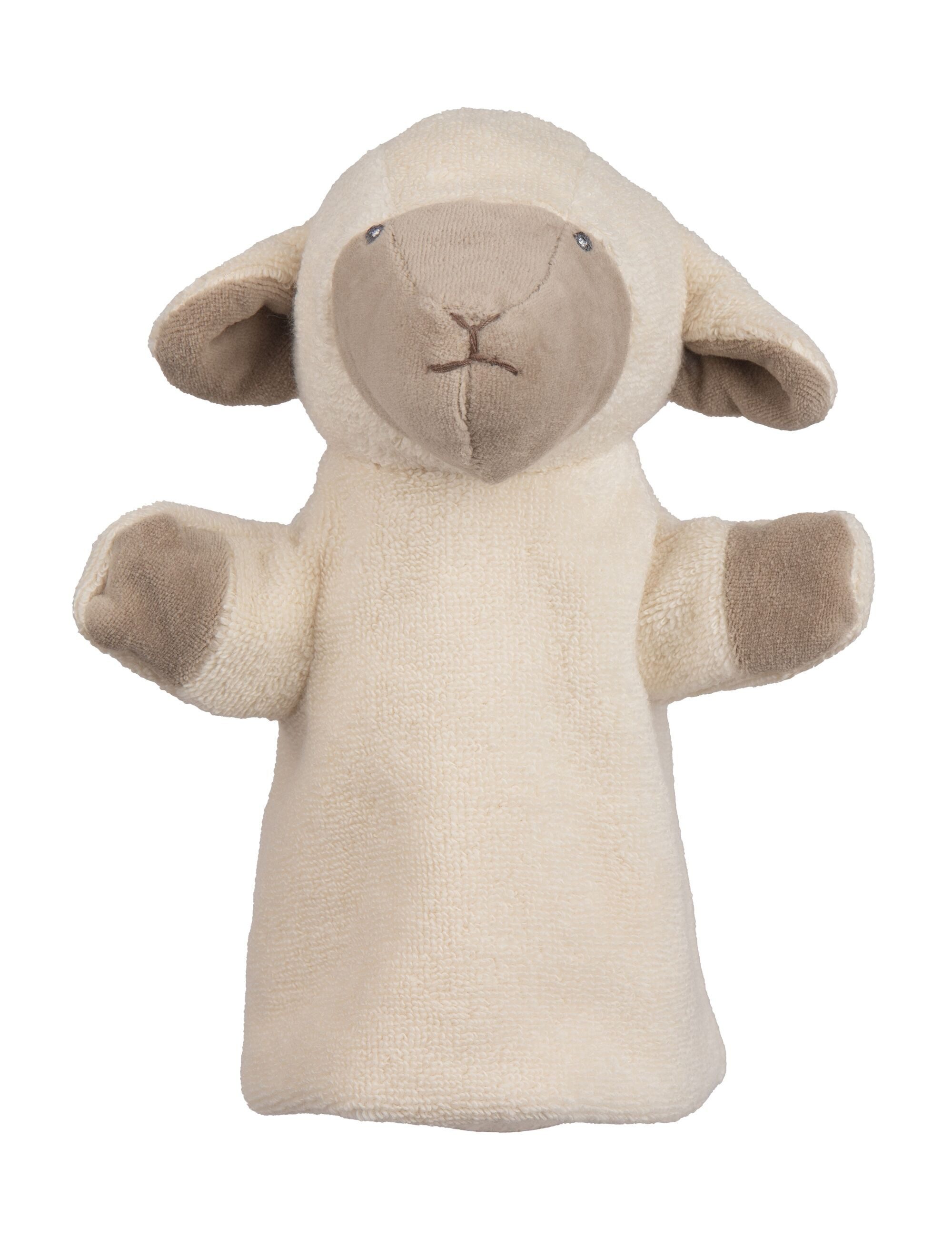 Mababu Handpuppe 25cm Plüschtier: Lamm, Elch, günstig online kaufen