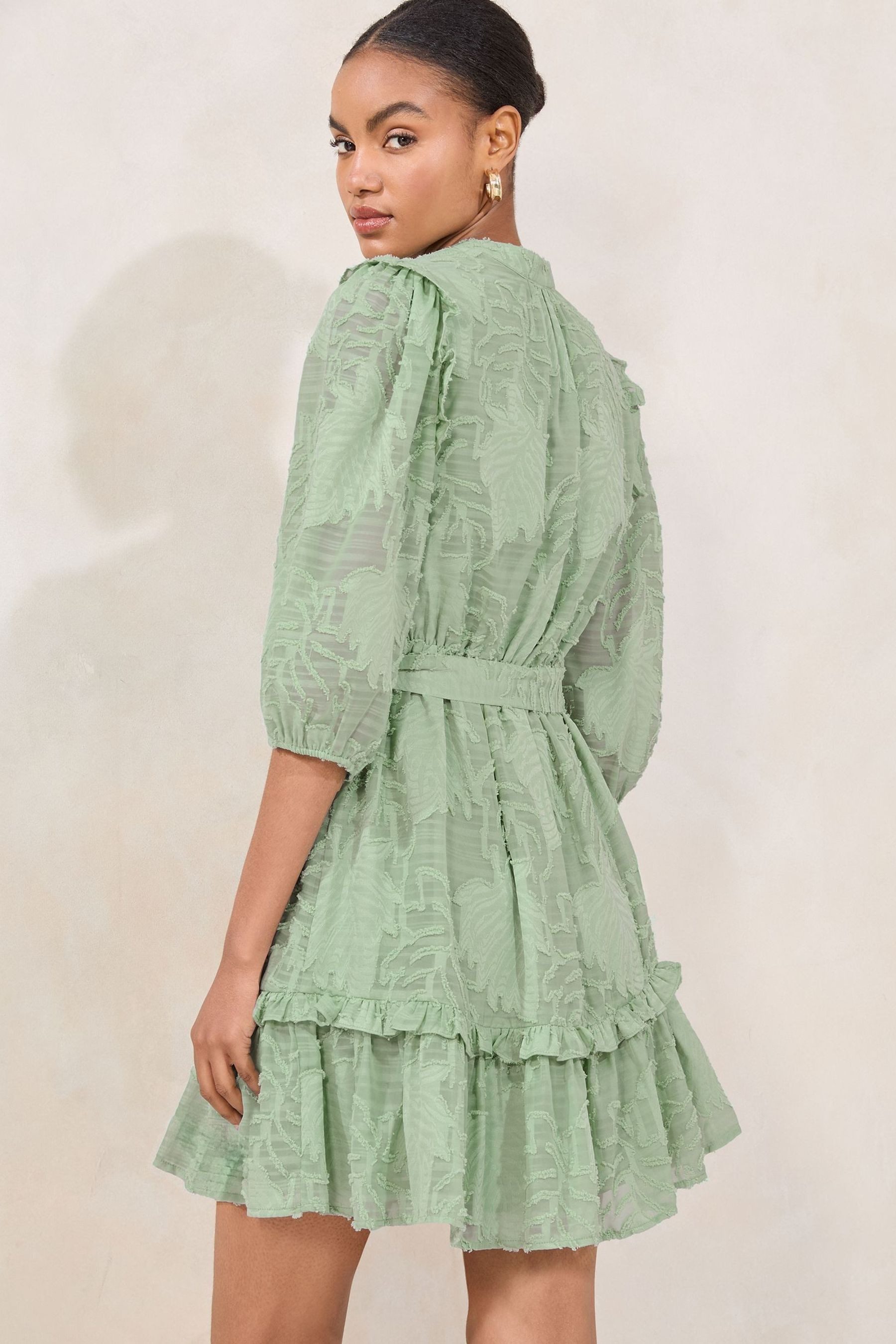 LIPSY Minikleid Lipsy Strukturiertes Minikleid mit Gürtel, Regular (1-tlg) günstig online kaufen