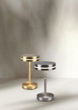 TRIO Leuchten Tischleuchte Tischleuchte, TRIO-Leuchten Tischleuchte FRANKLIN (DH 14x25 cm) DH 14x25 cm grau