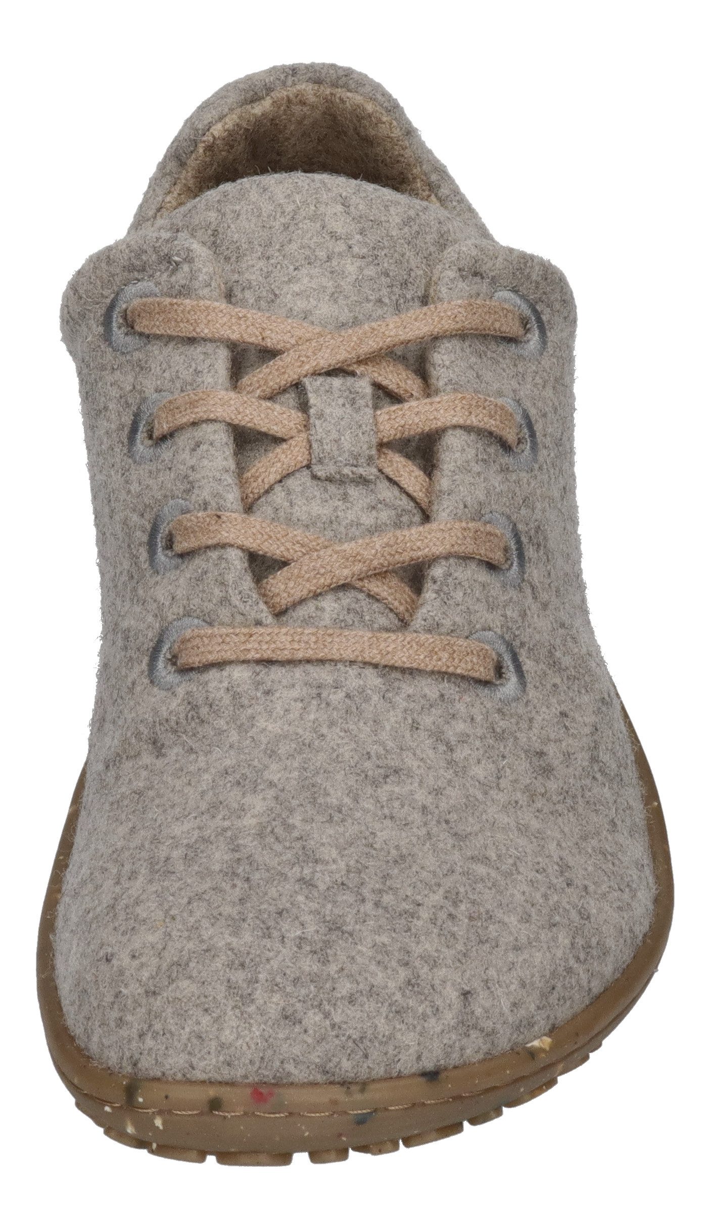 KOEL INES ECO MERINO Barfußschuh light grey