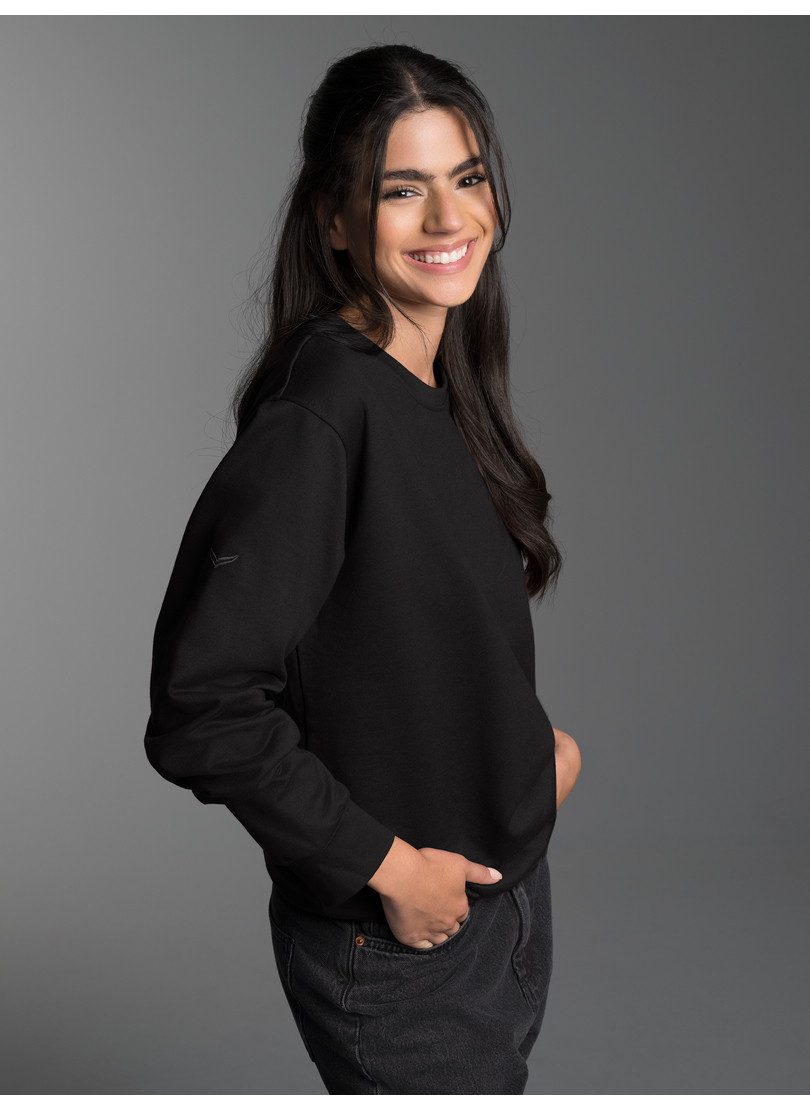 Trigema Sweatshirt TRIGEMA Sweatshirt