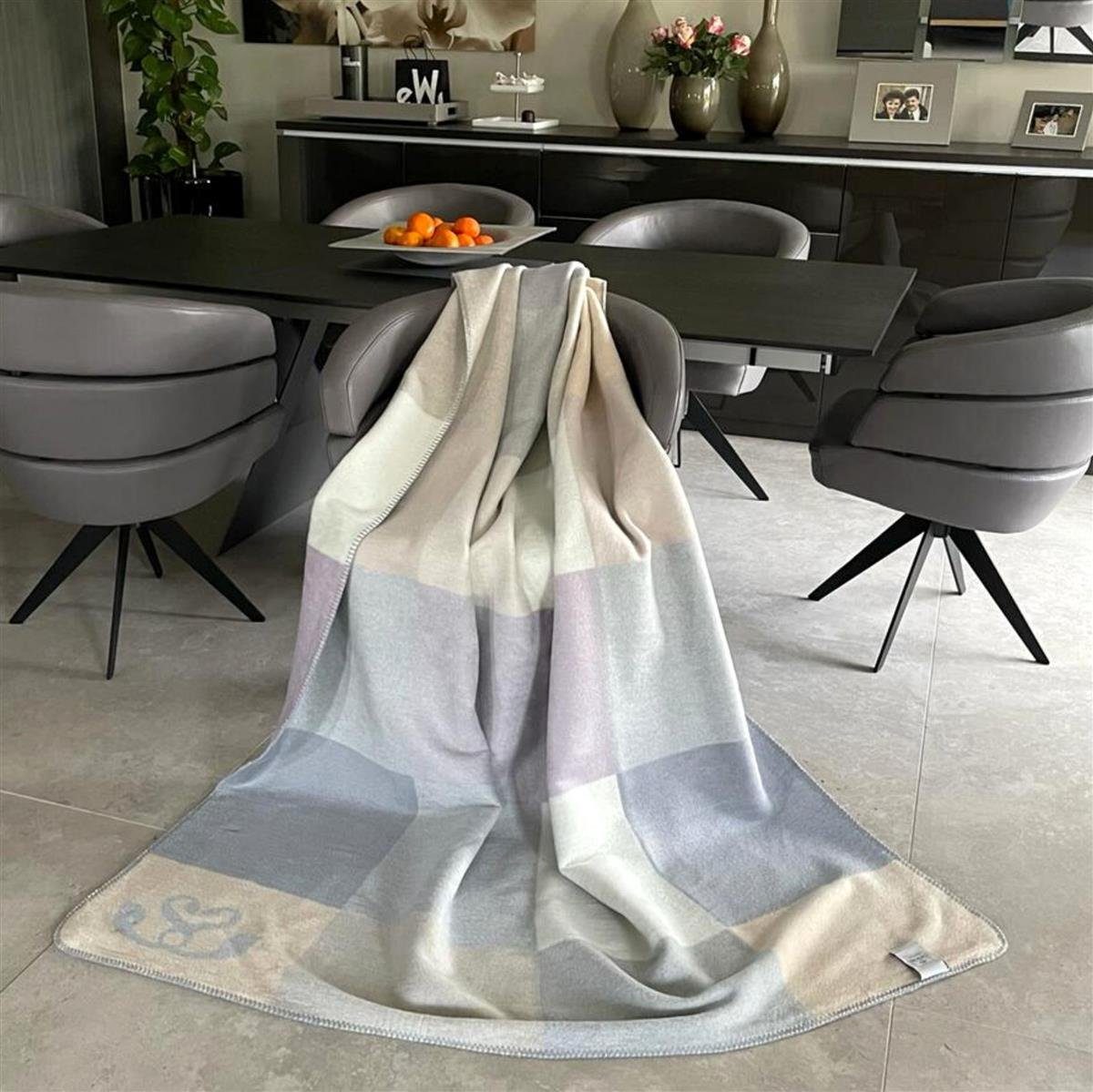 Plaid Kuscheldecke flauschig Tagesdecke 150x200 cm, SEI Design, Deko Wohnzi günstig online kaufen